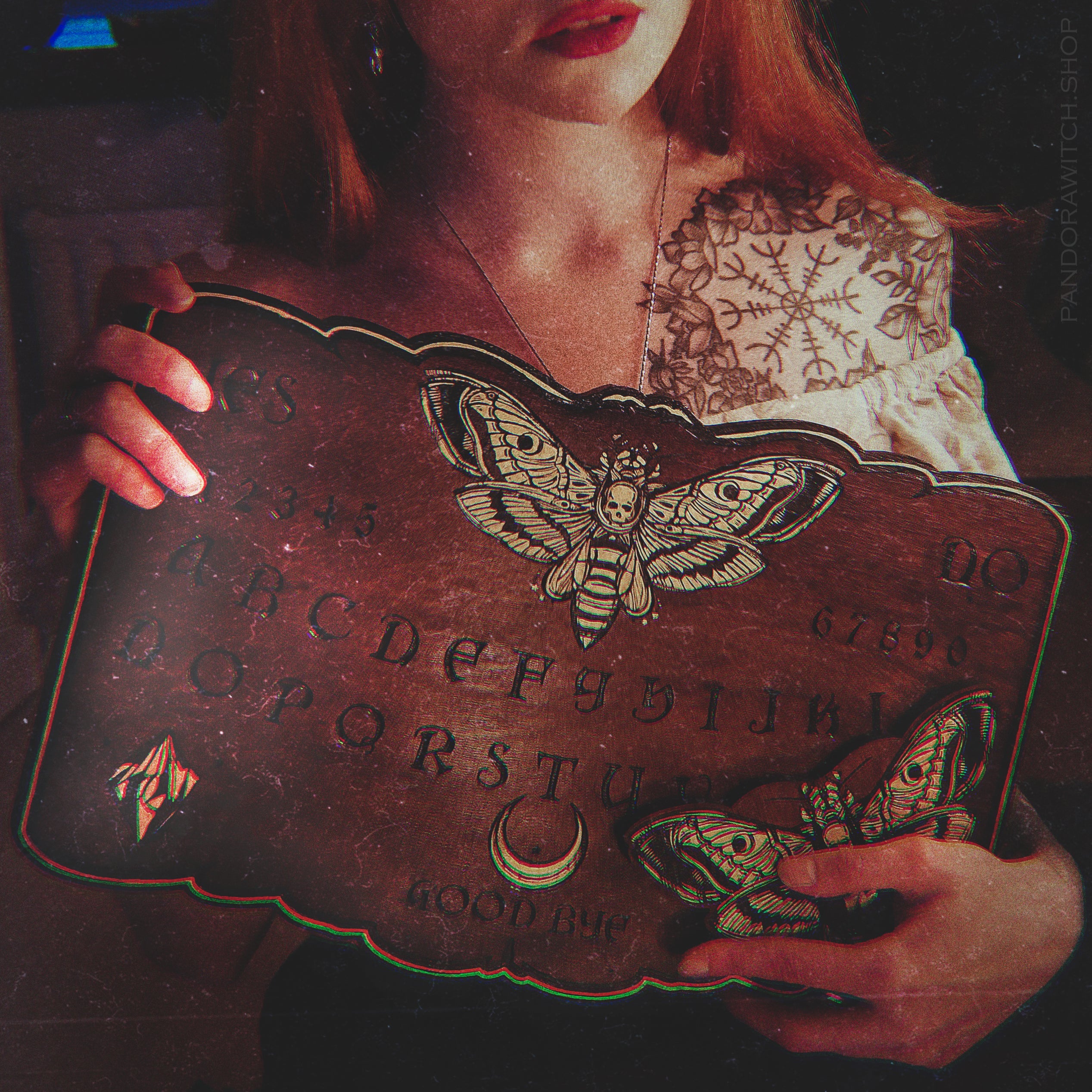 Ouija Board - Golden Death's head moth - SS