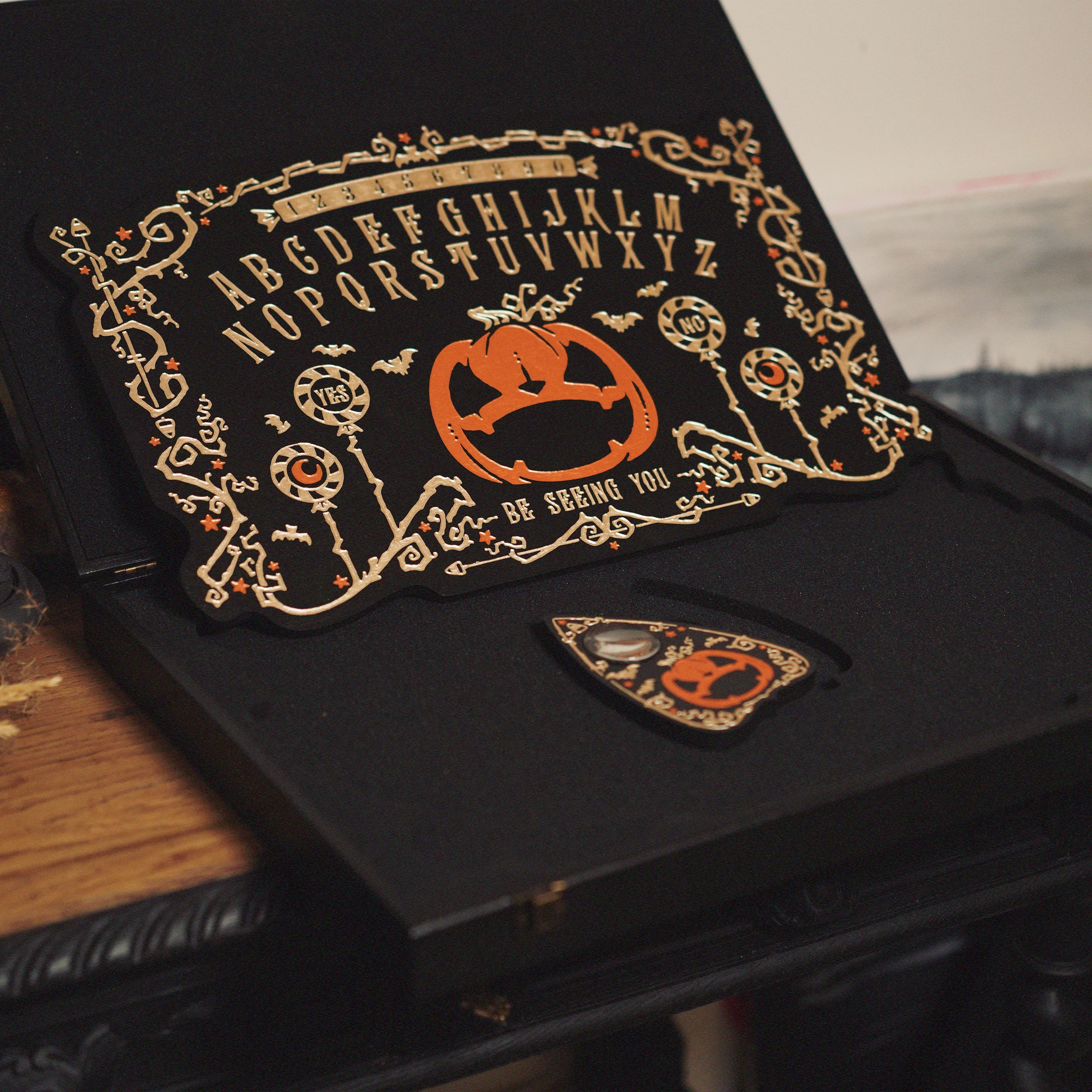 Spiritual Gift set - Ouija Board and Box - Darker Hallows