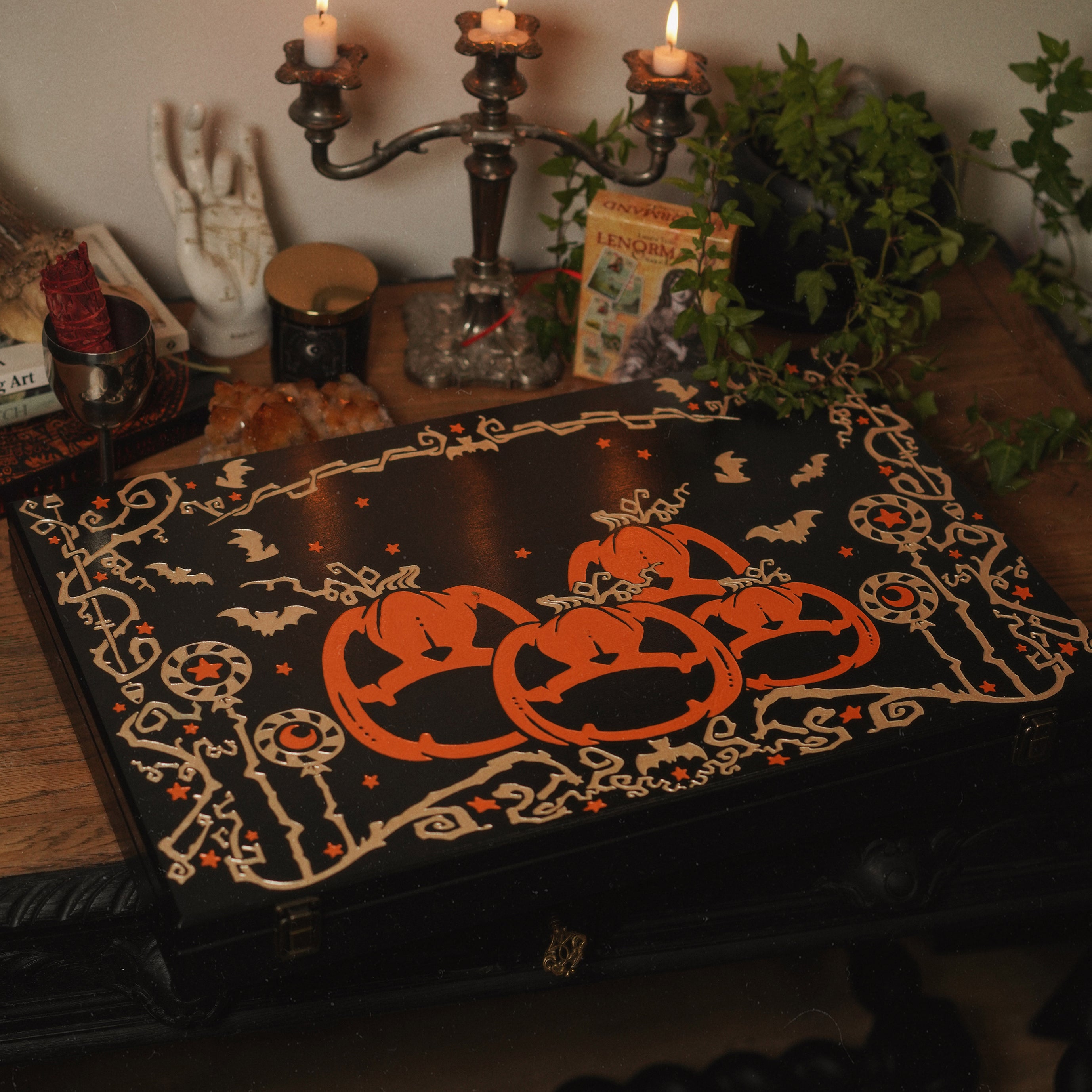 Spiritual Gift set - Ouija Board and Box - Darker Hallows