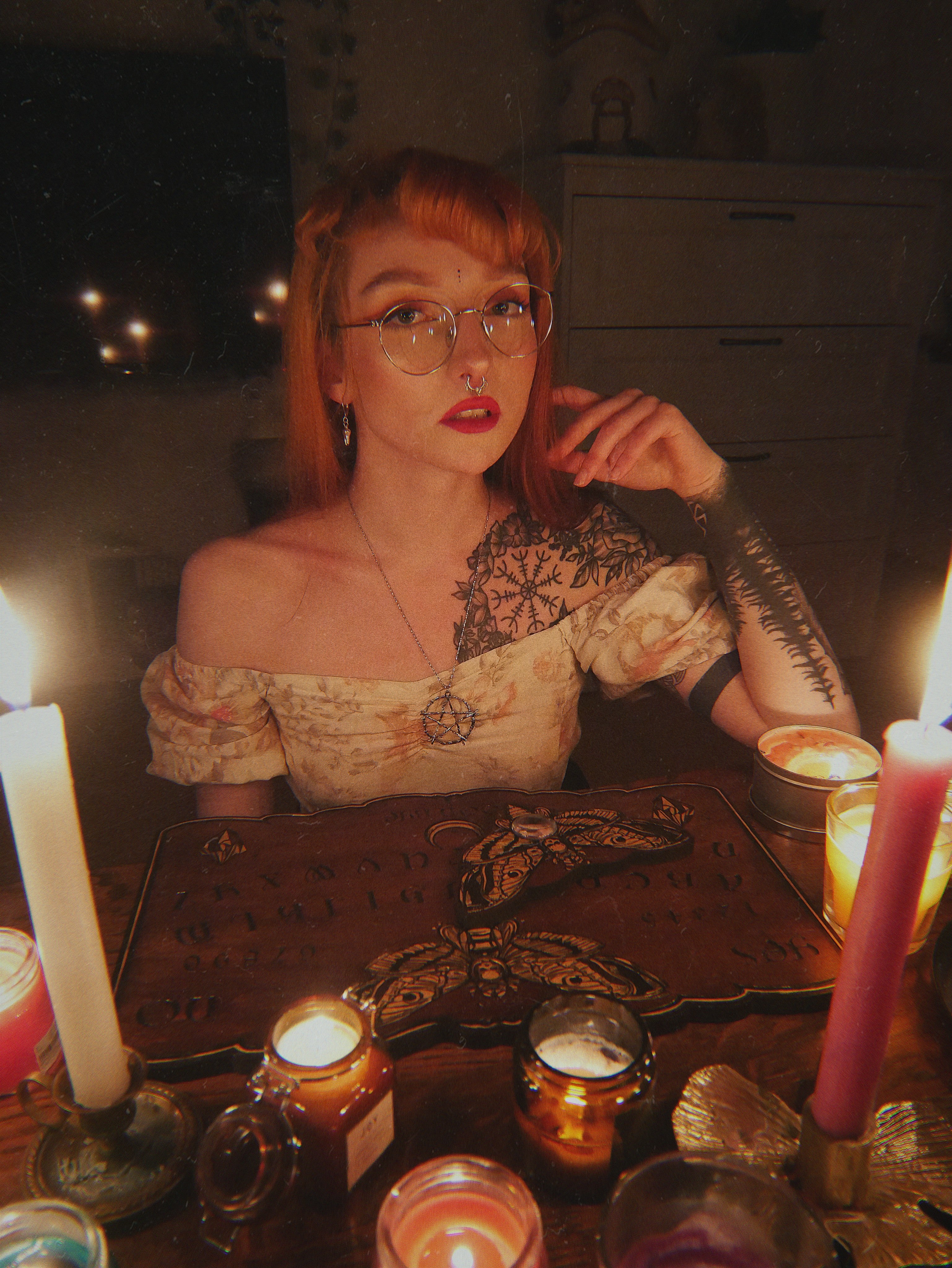 Ouija Board - Golden Death's head moth - SS