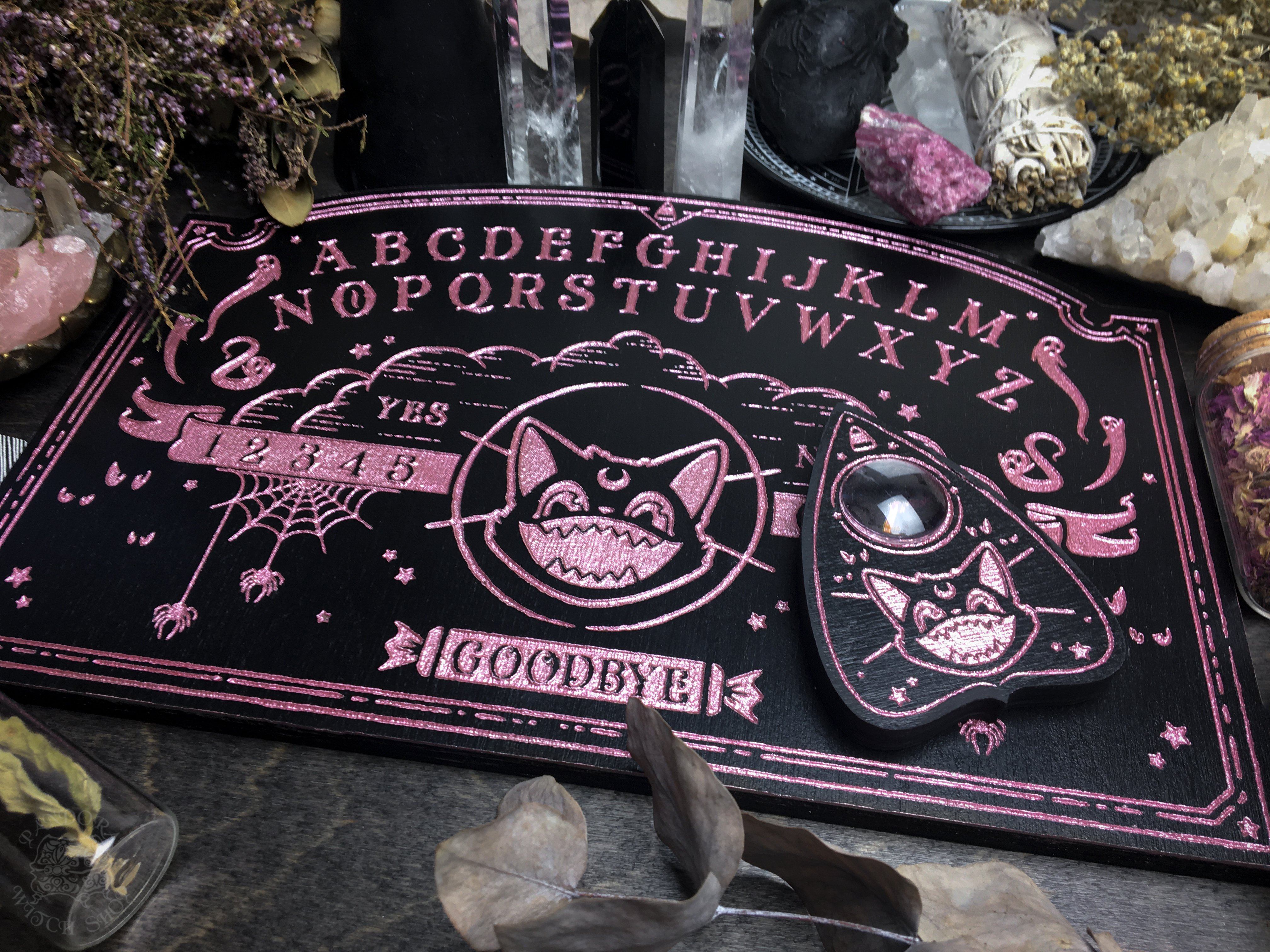 Ouija Board - Halloween Scream Pink Bone - SS