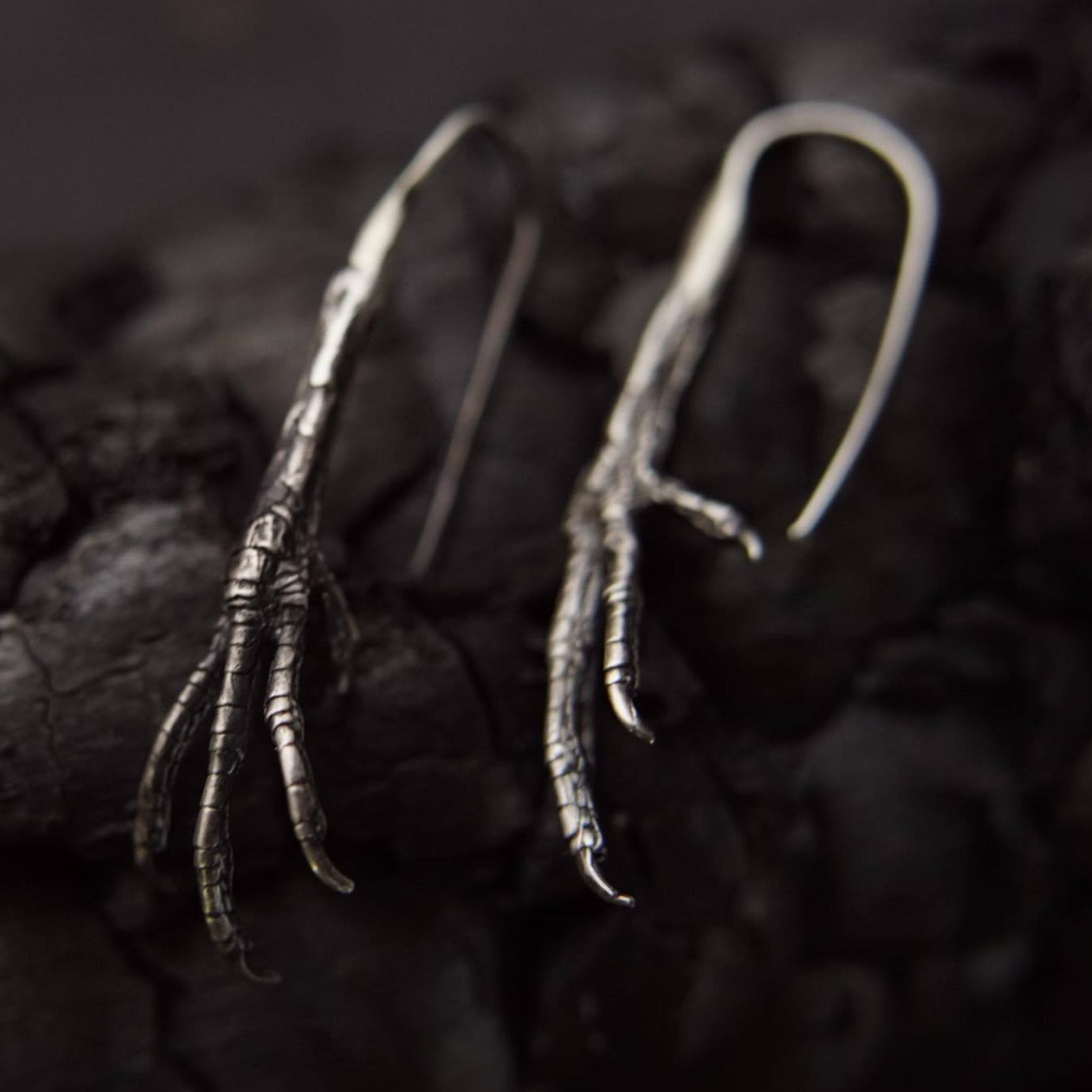 Earring " Bird paws"