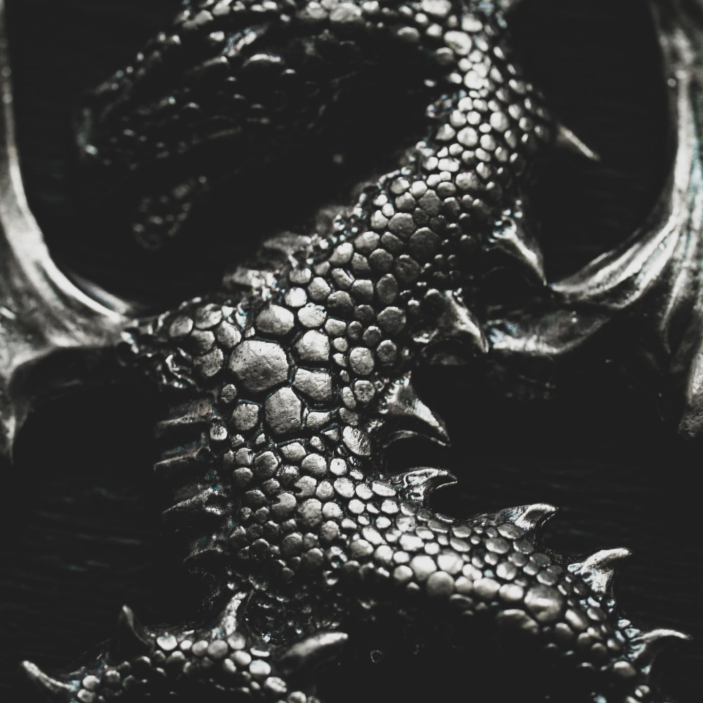 Silver pendant "Dragon"