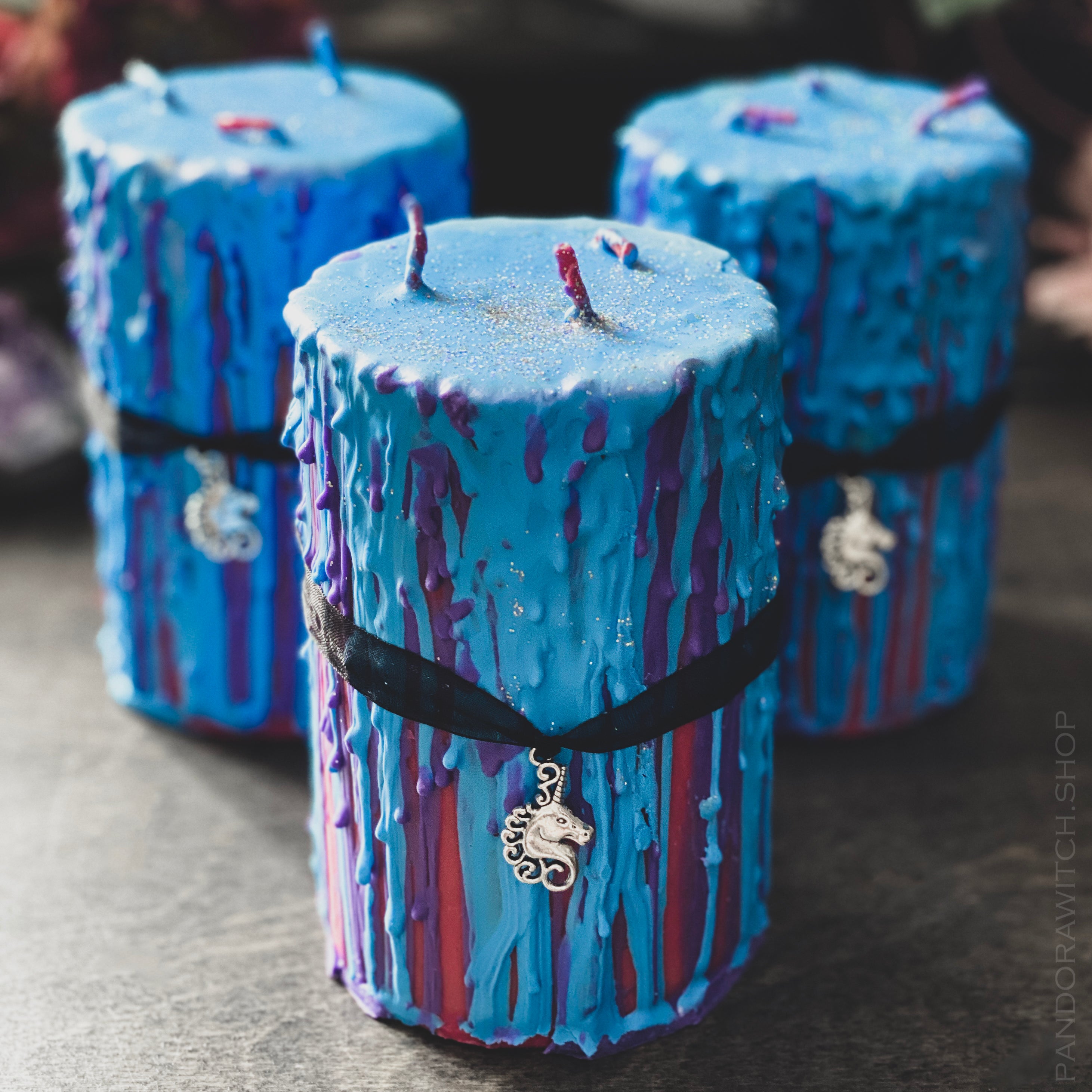 Gothika Unicorn - Beeswax candle