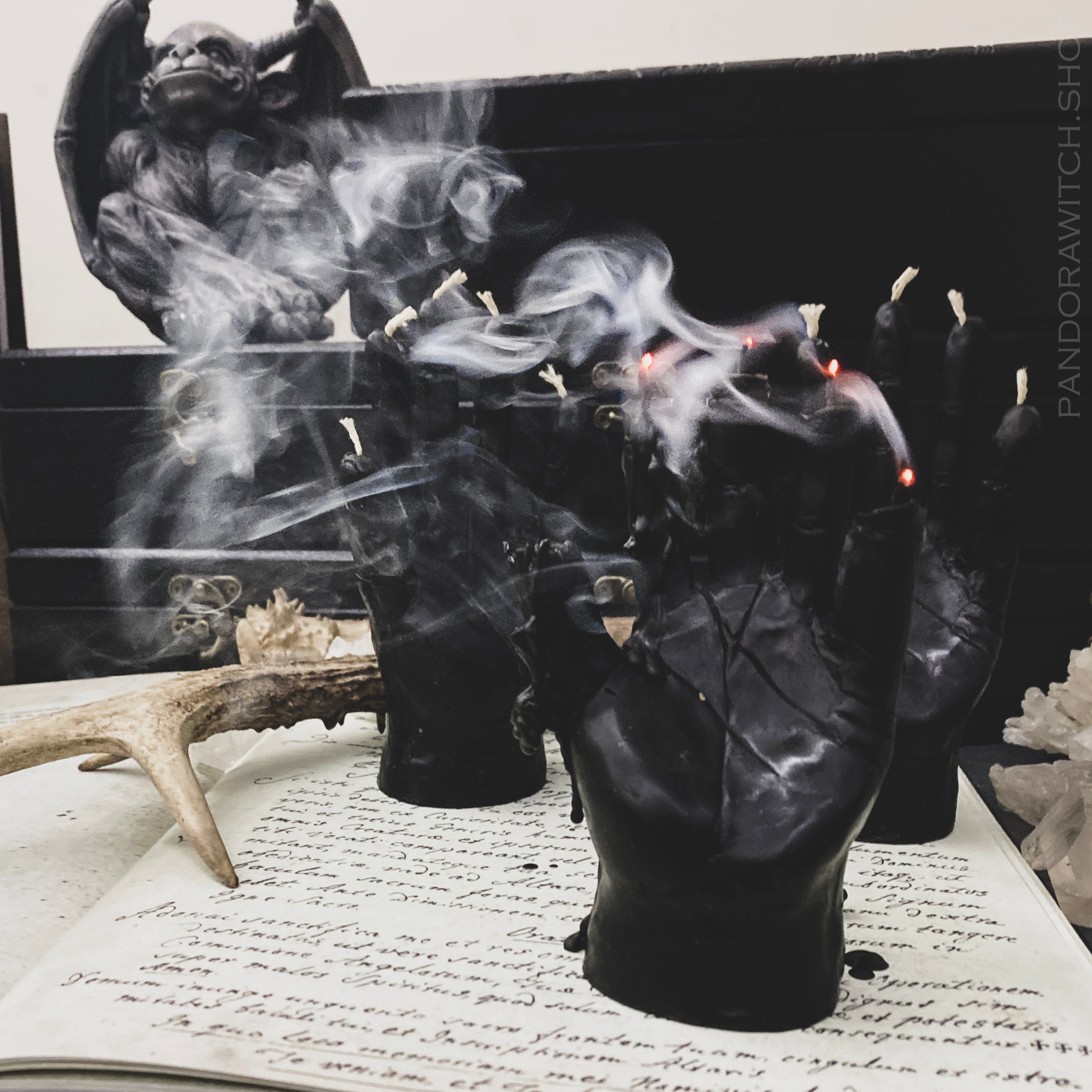 Hand of glory - Beeswax candle