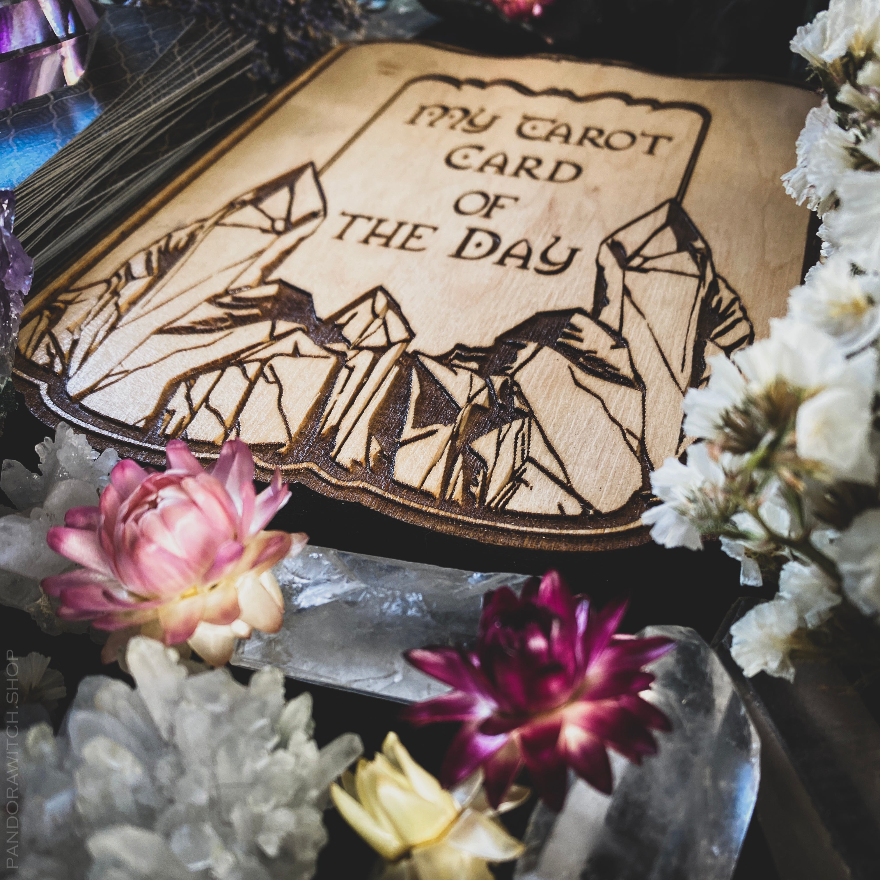 Tarot Board Card of the Day - Crystals