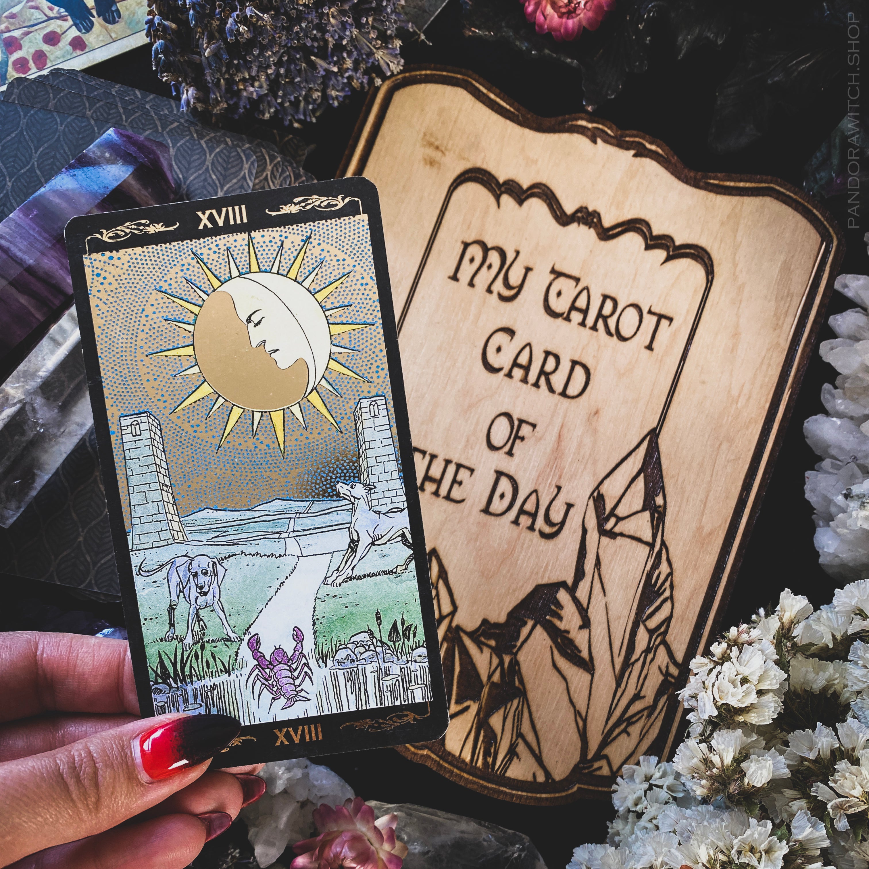 Tarot Board Card of the Day - Crystals