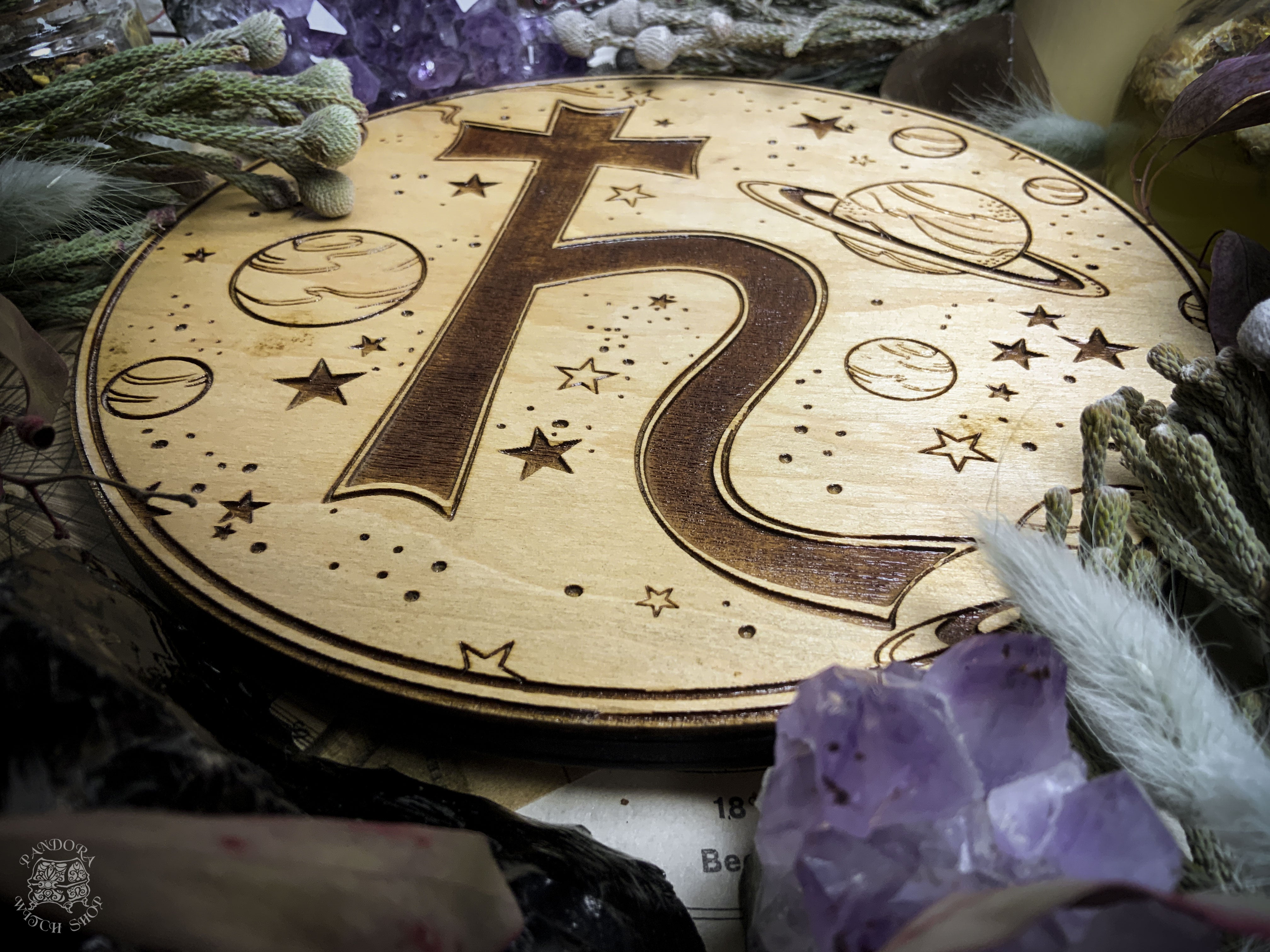 Altar Pentacle - Saturn - Planetary Magic