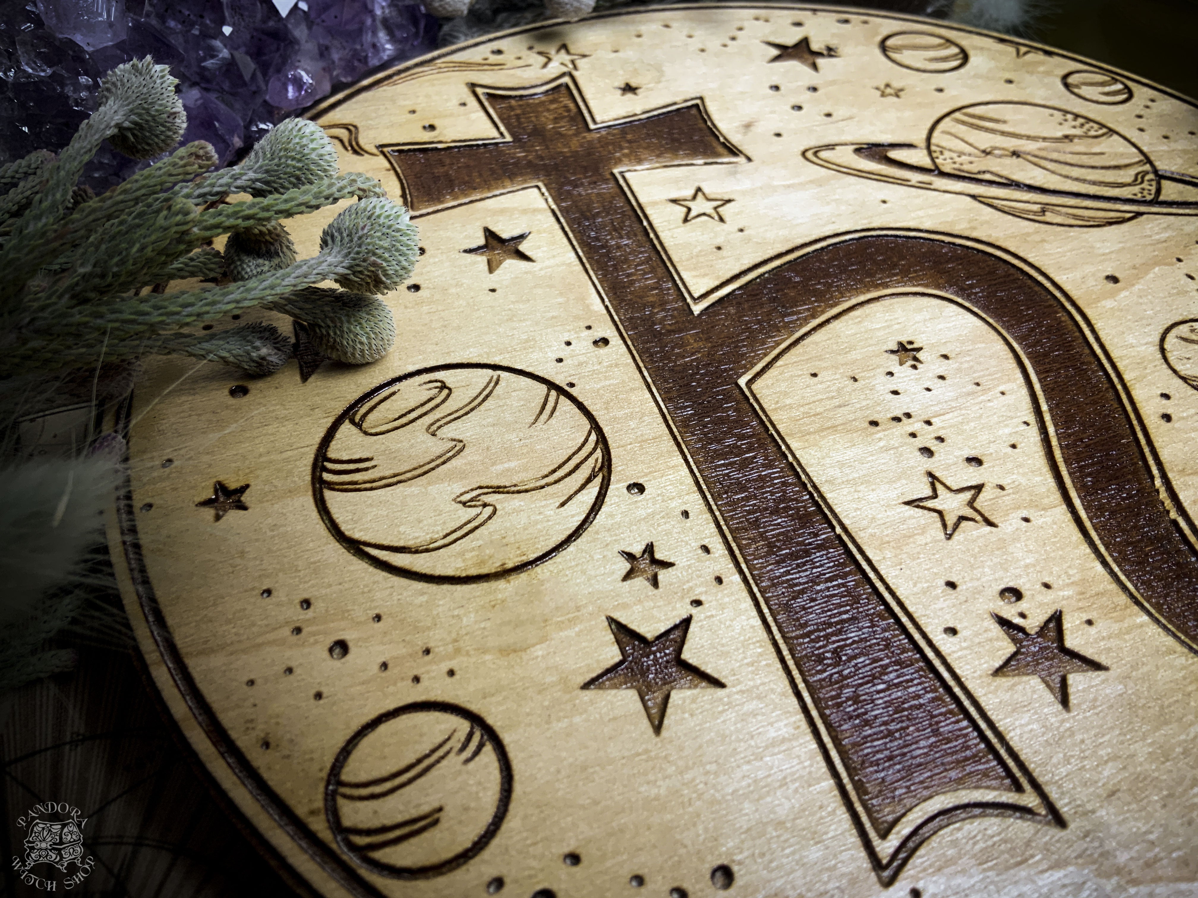 Altar Pentacle - Saturn - Planetary Magic