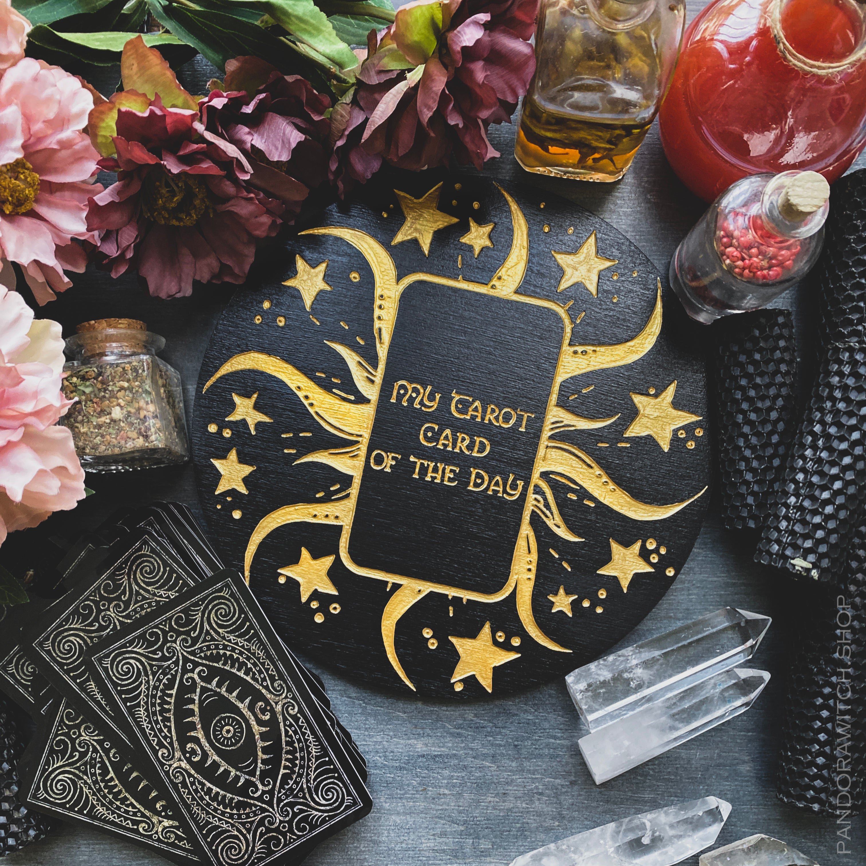 Tarot Board Card of the Day - Black