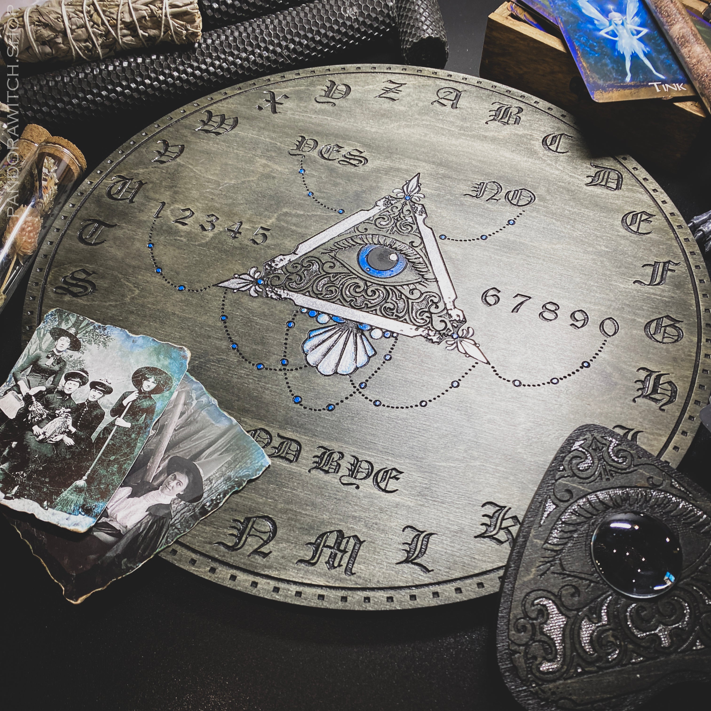 Ouija Board - Blue All Seeing Eye