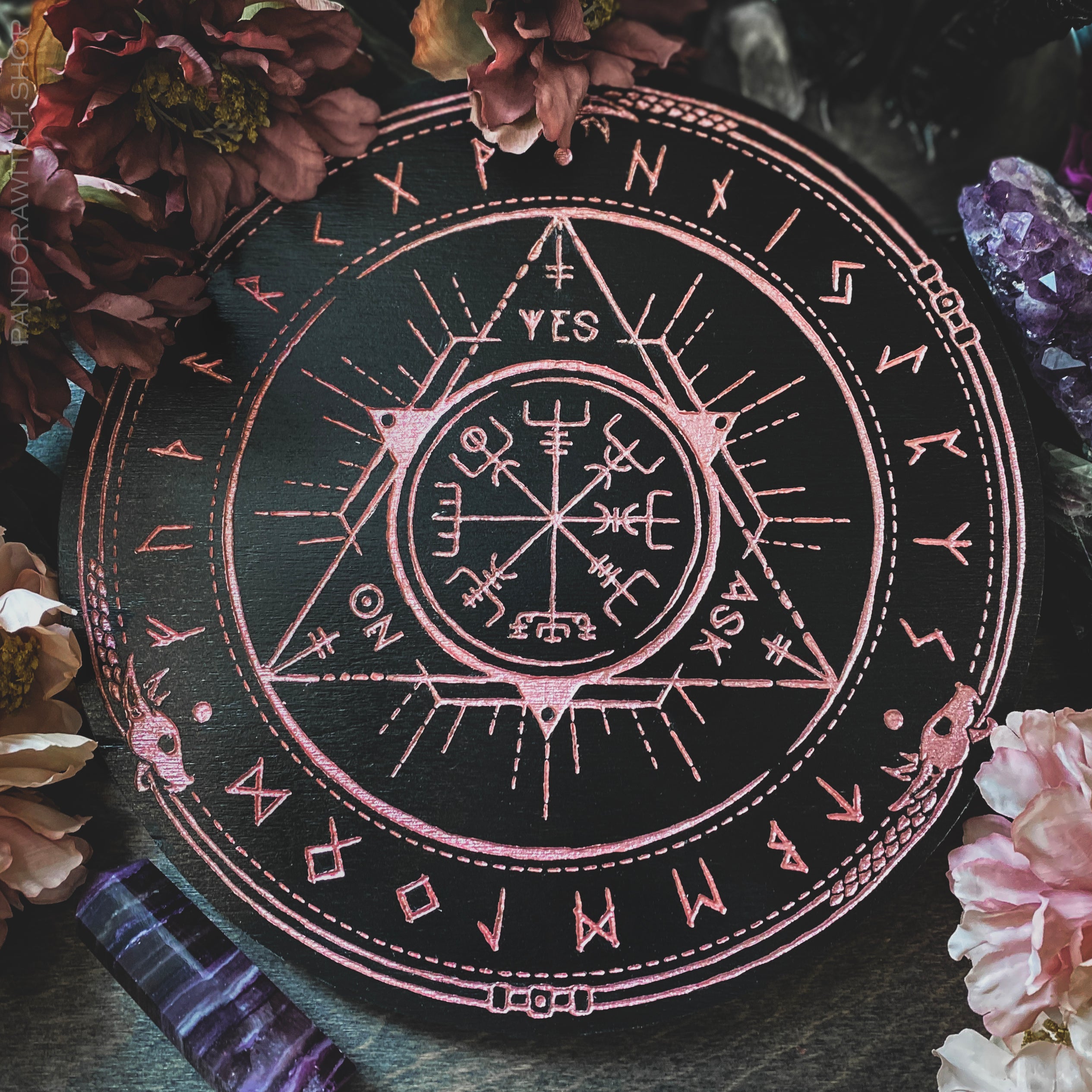 Pendulum Board - Runic PINK