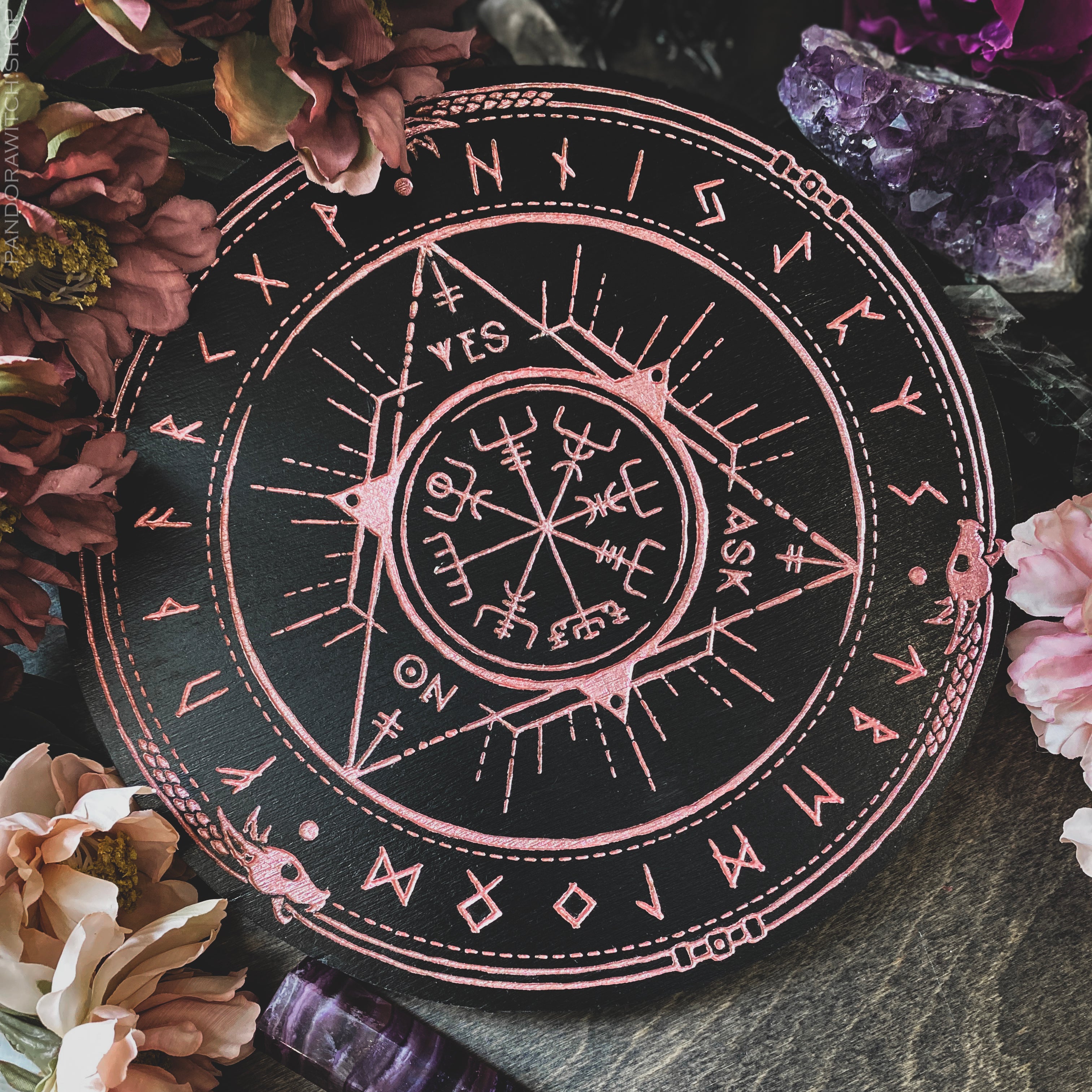 Pendulum Board - Runic PINK