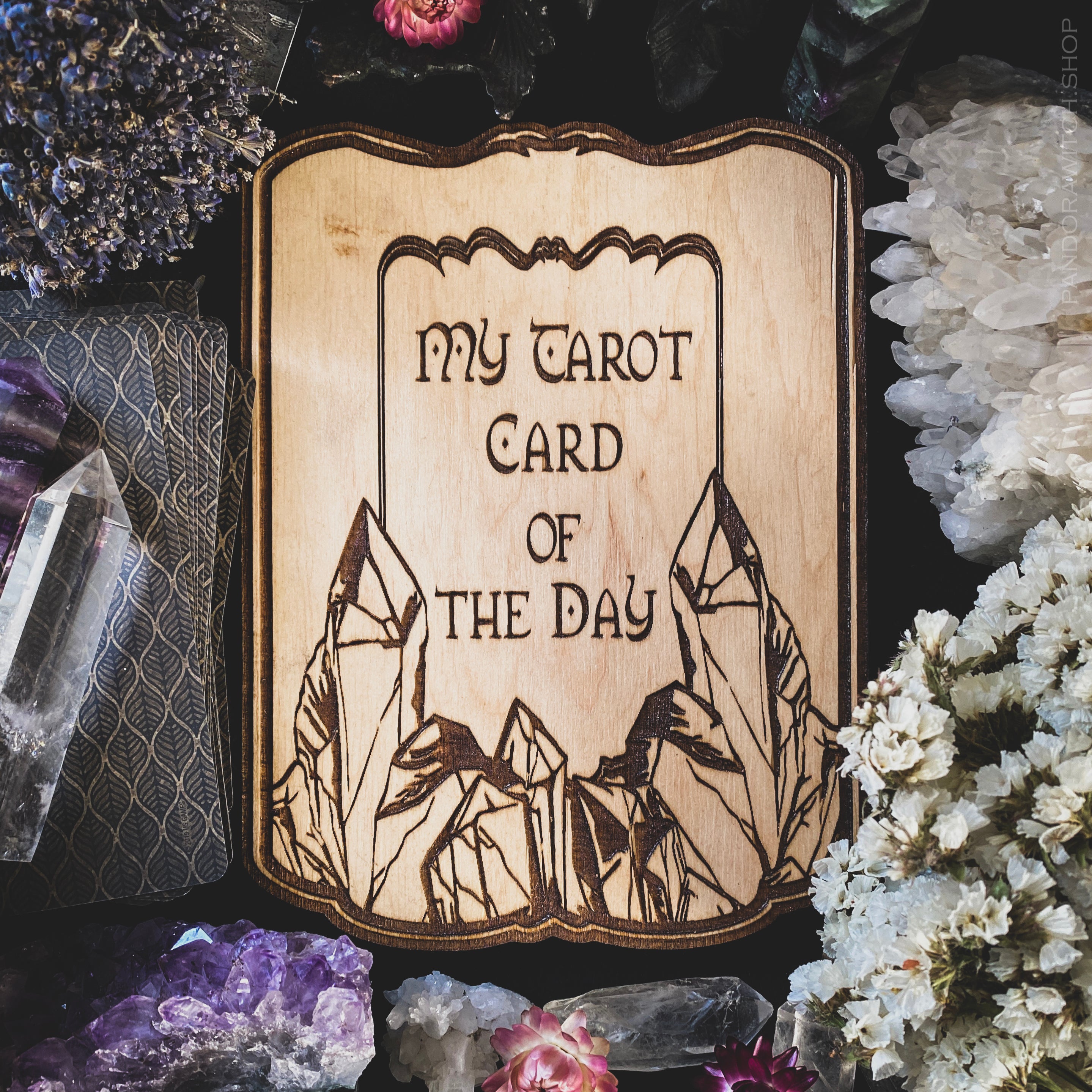 Tarot Board Card of the Day - Crystals