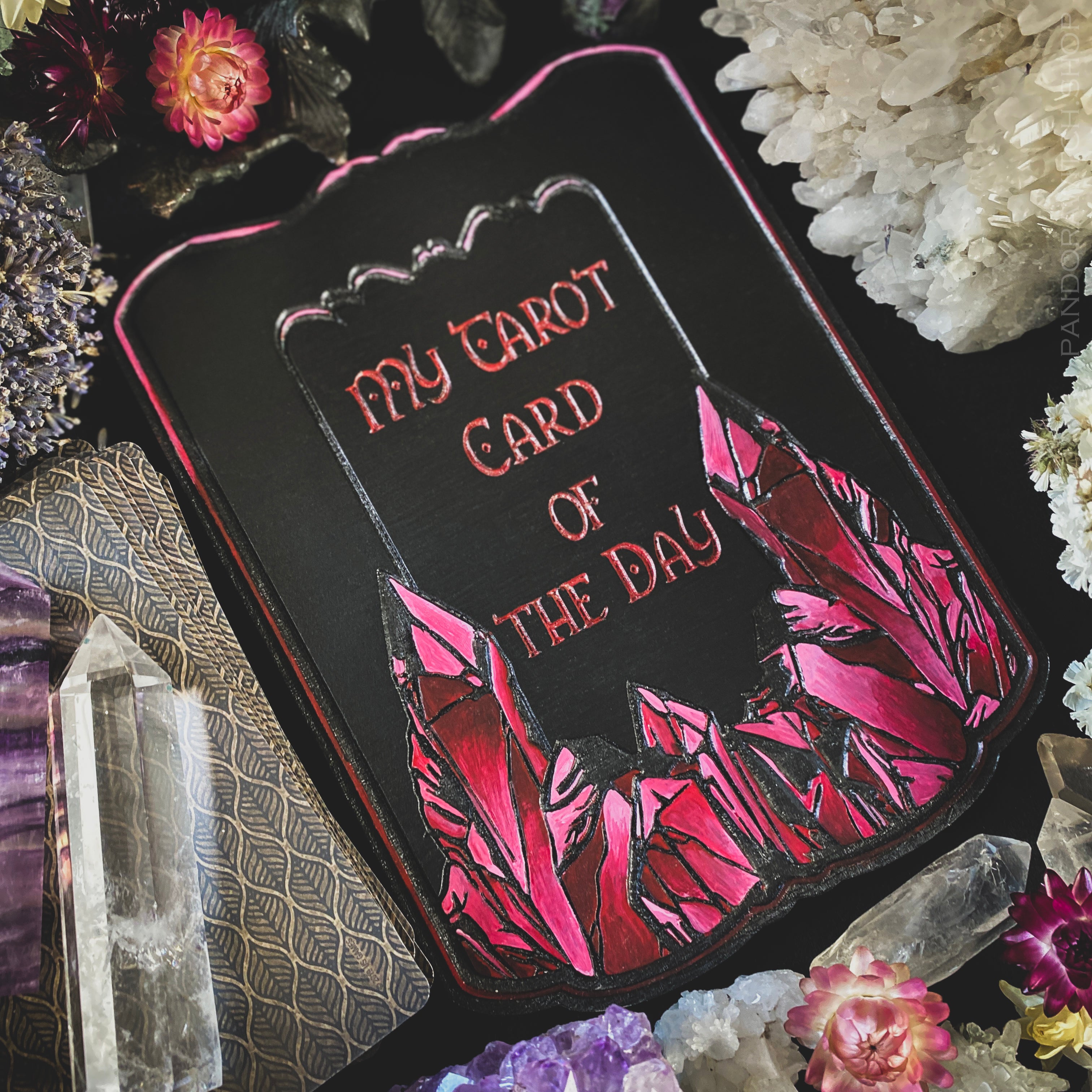Tarot Board Card of the Day - Bloody Crystals