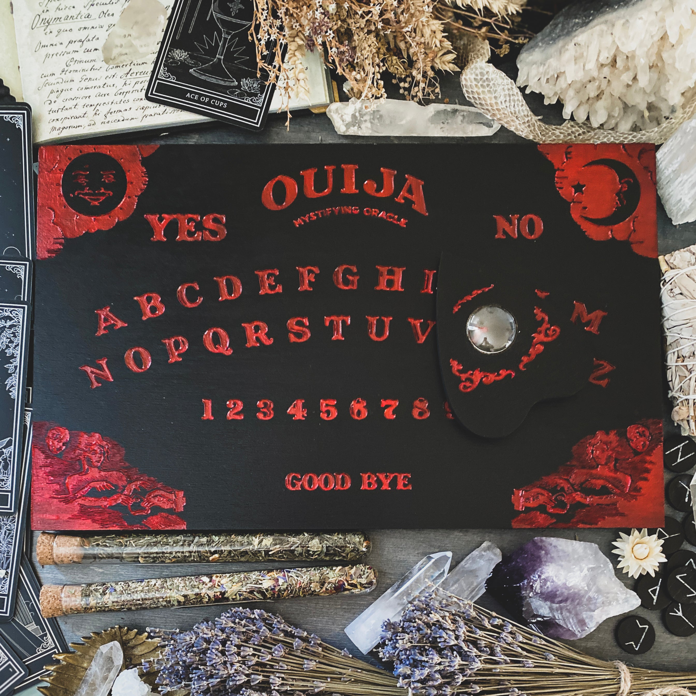 Classic Ouija Board - Black and Red