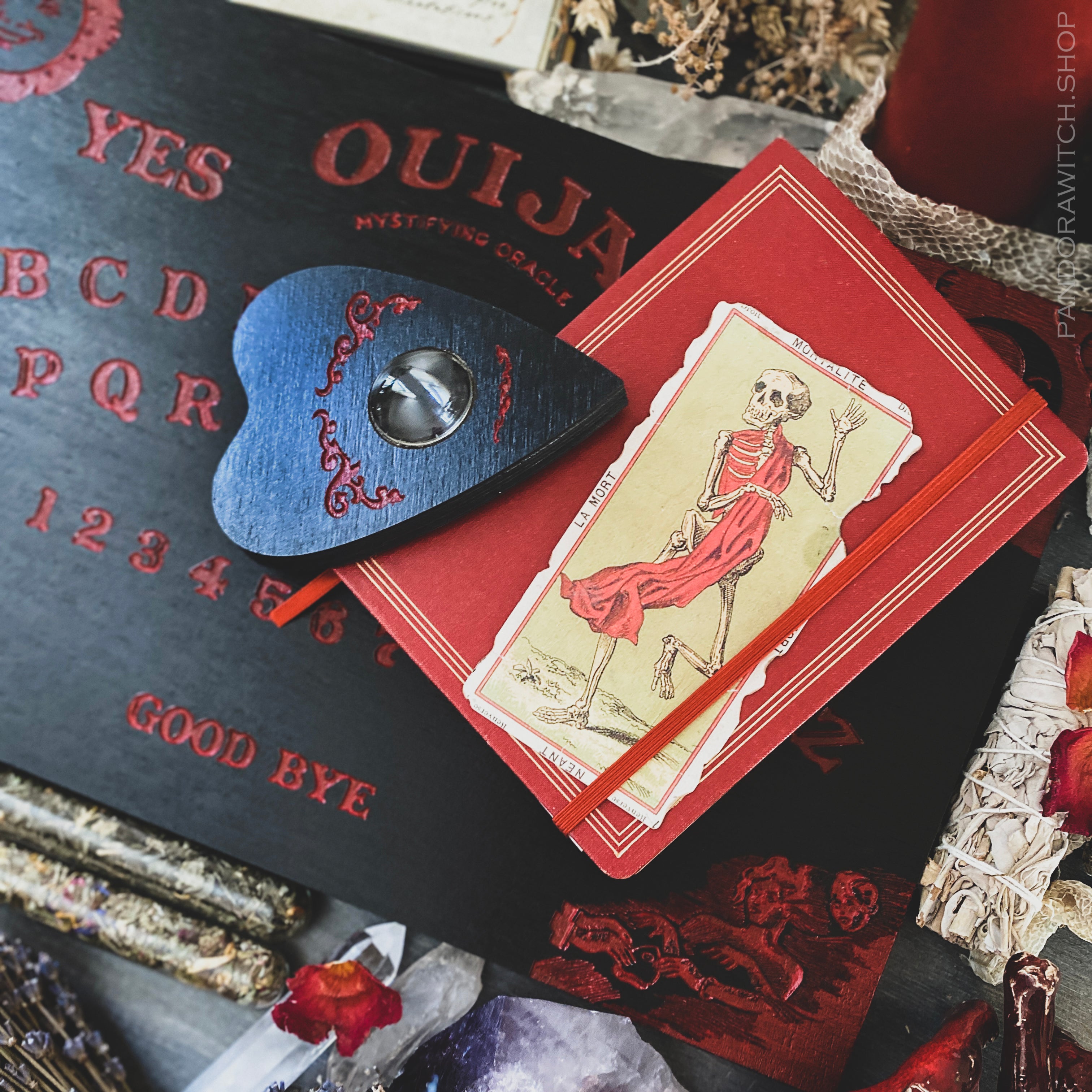 Classic Ouija Board - Black and Red