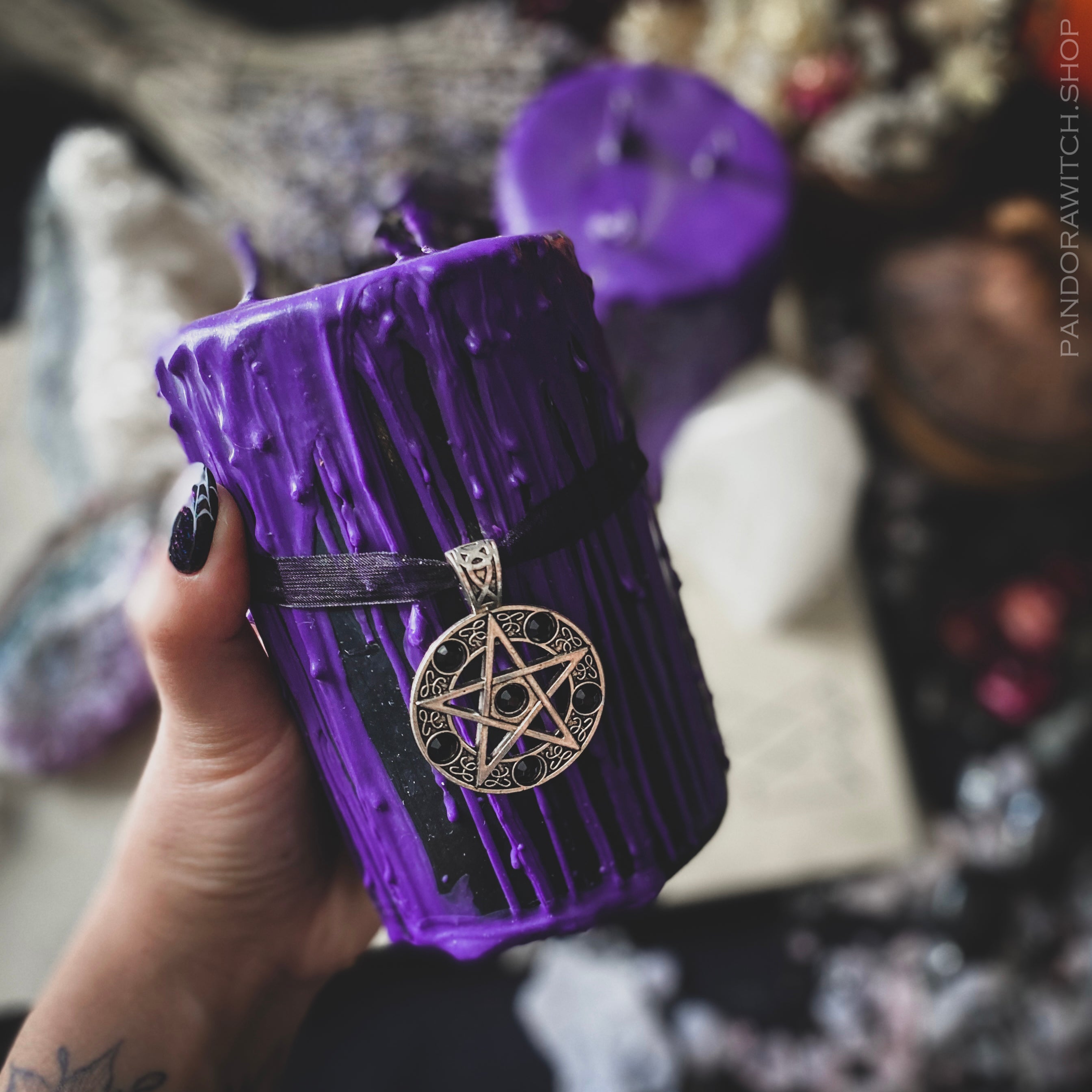 Gothika Twilight - Beeswax candle