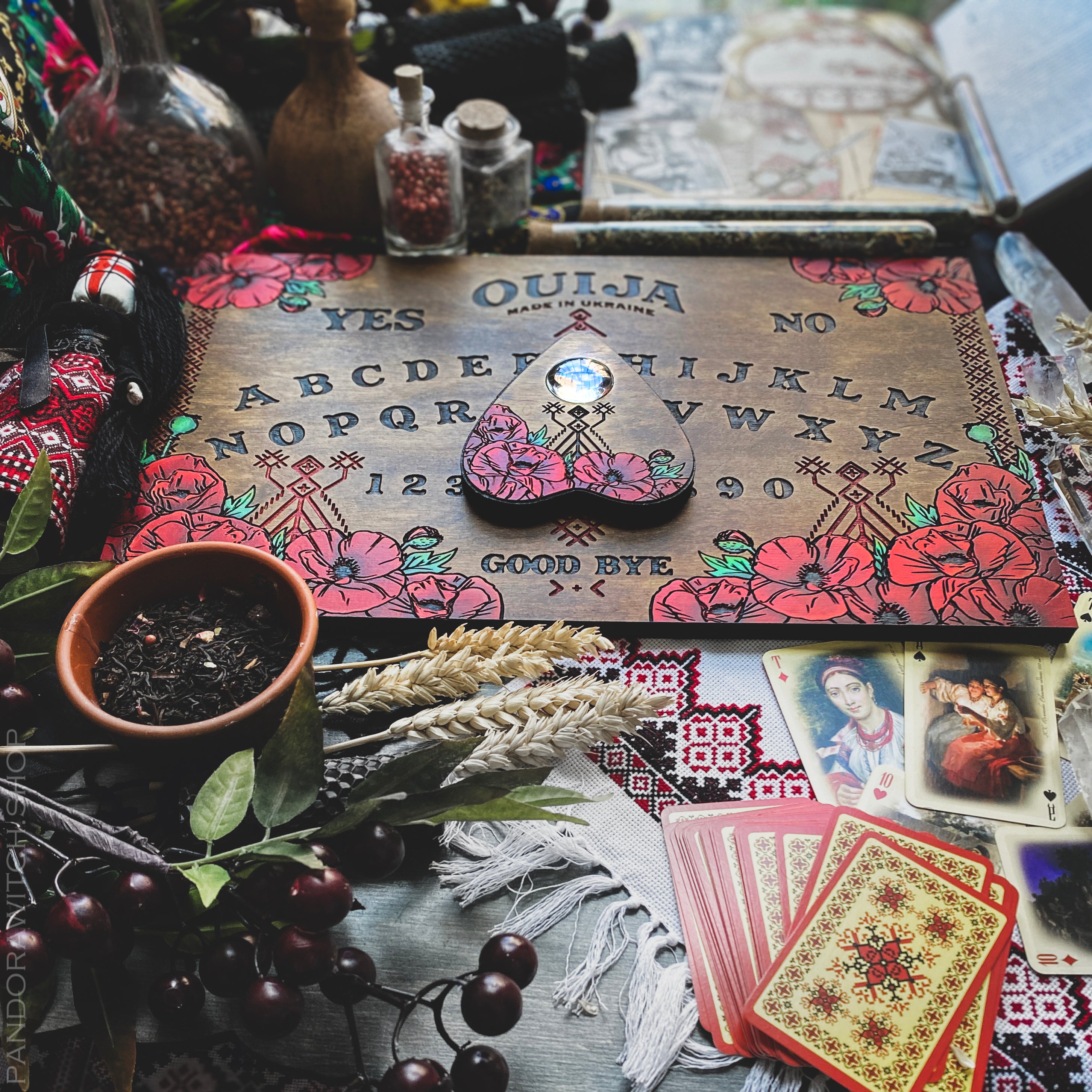 Ouija Board - Bereginya - Dark wood