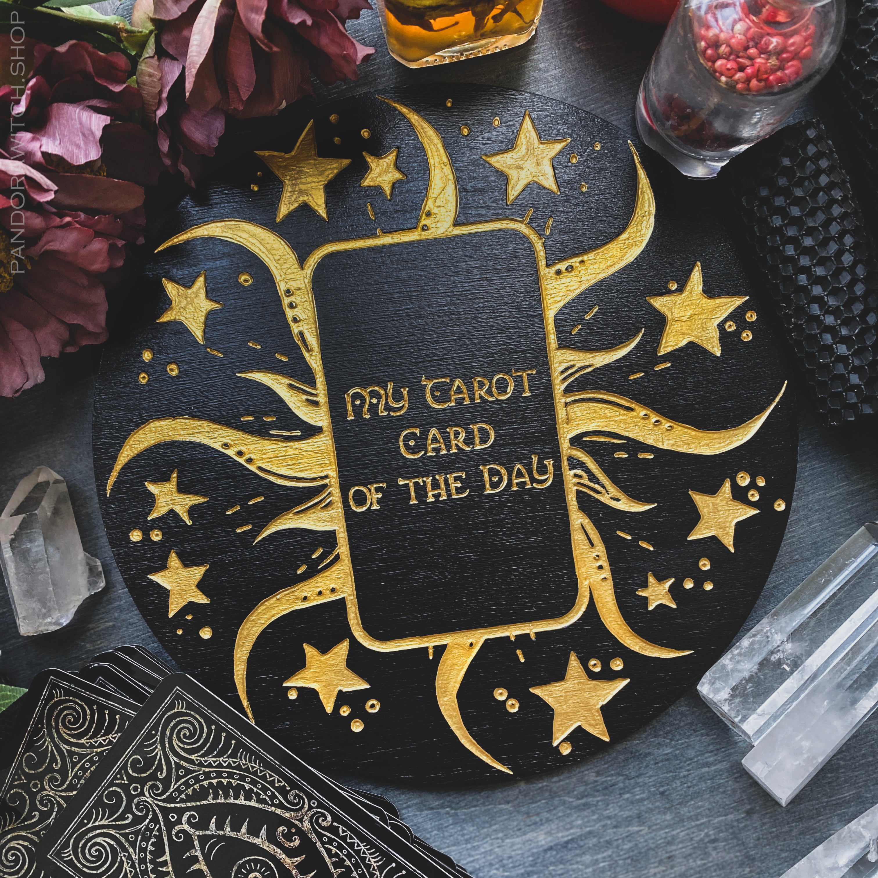 Tarot Board Card of the Day - Black