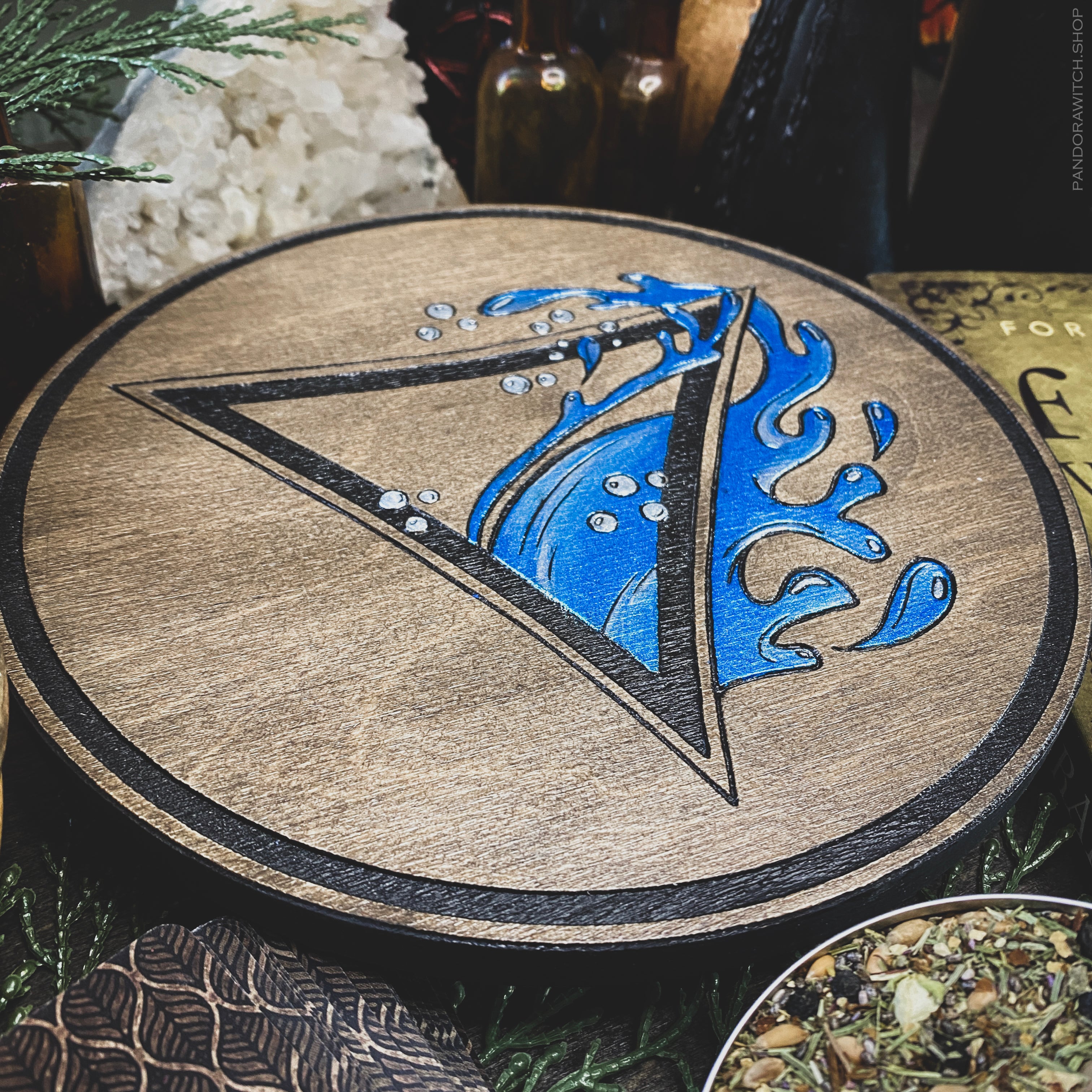 Altar Pentacle - Water - Elemental Magic - Multicolor