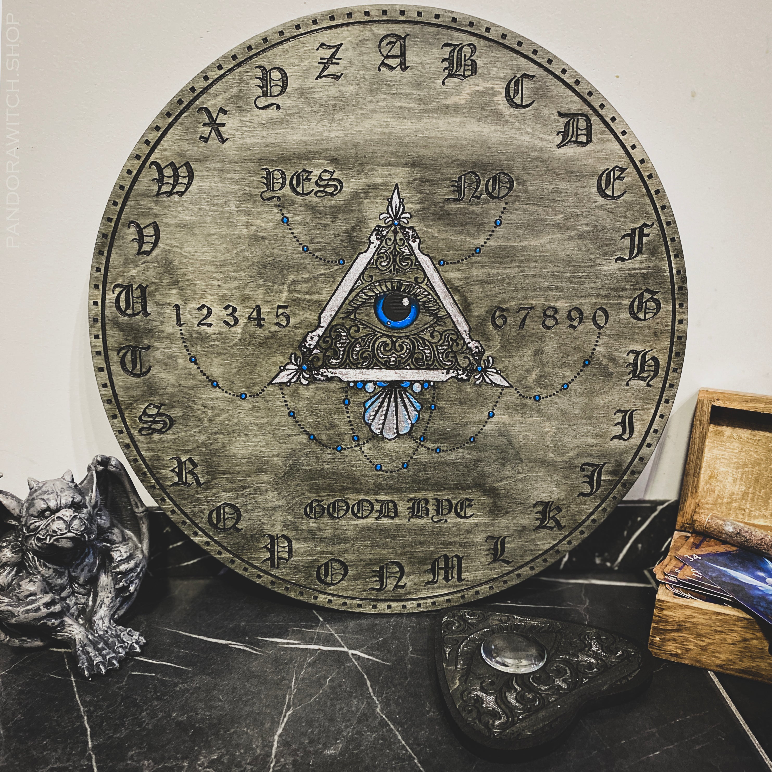 Ouija Board - Blue All Seeing Eye