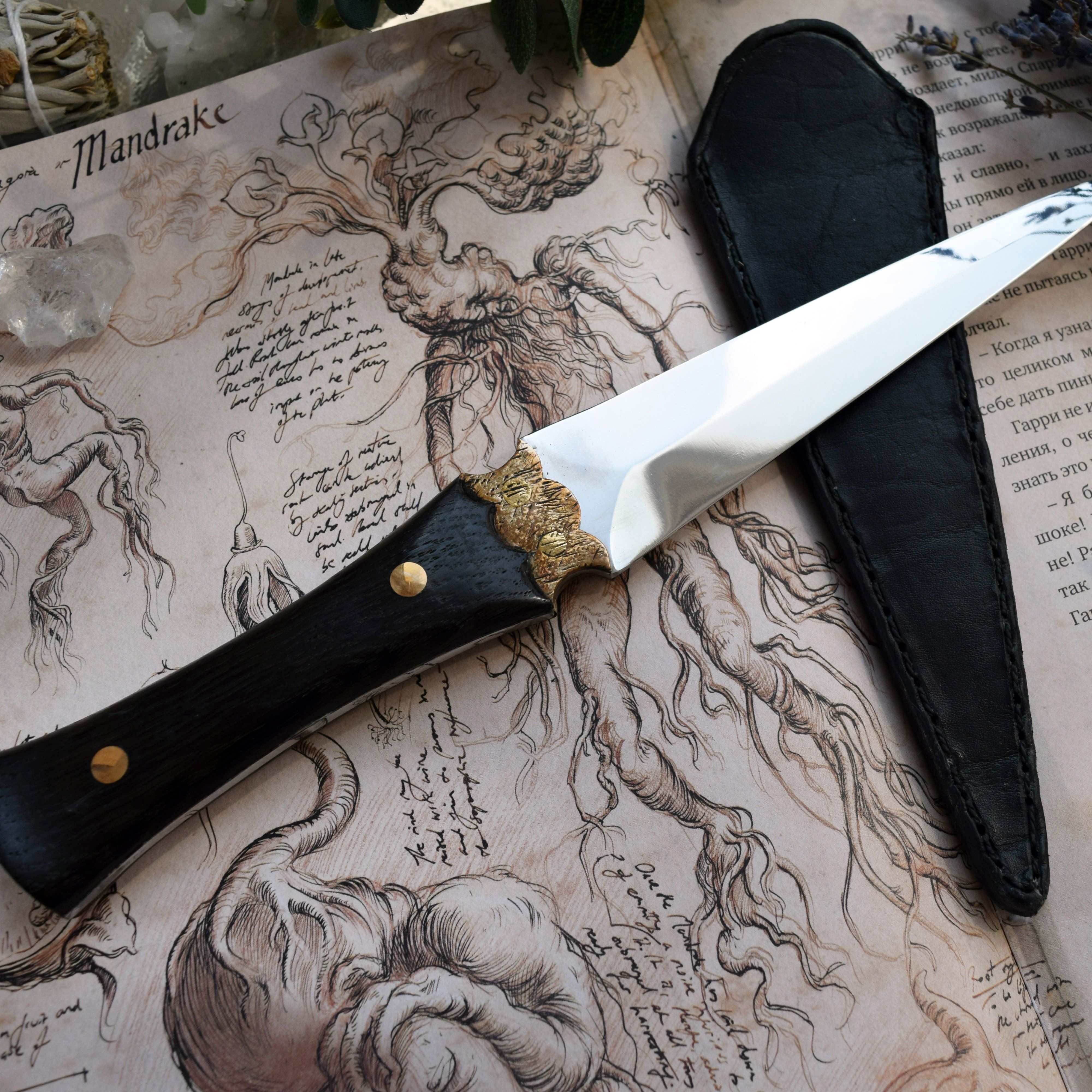 Athame - Athame "Triple Moon" - PRE-ORDER