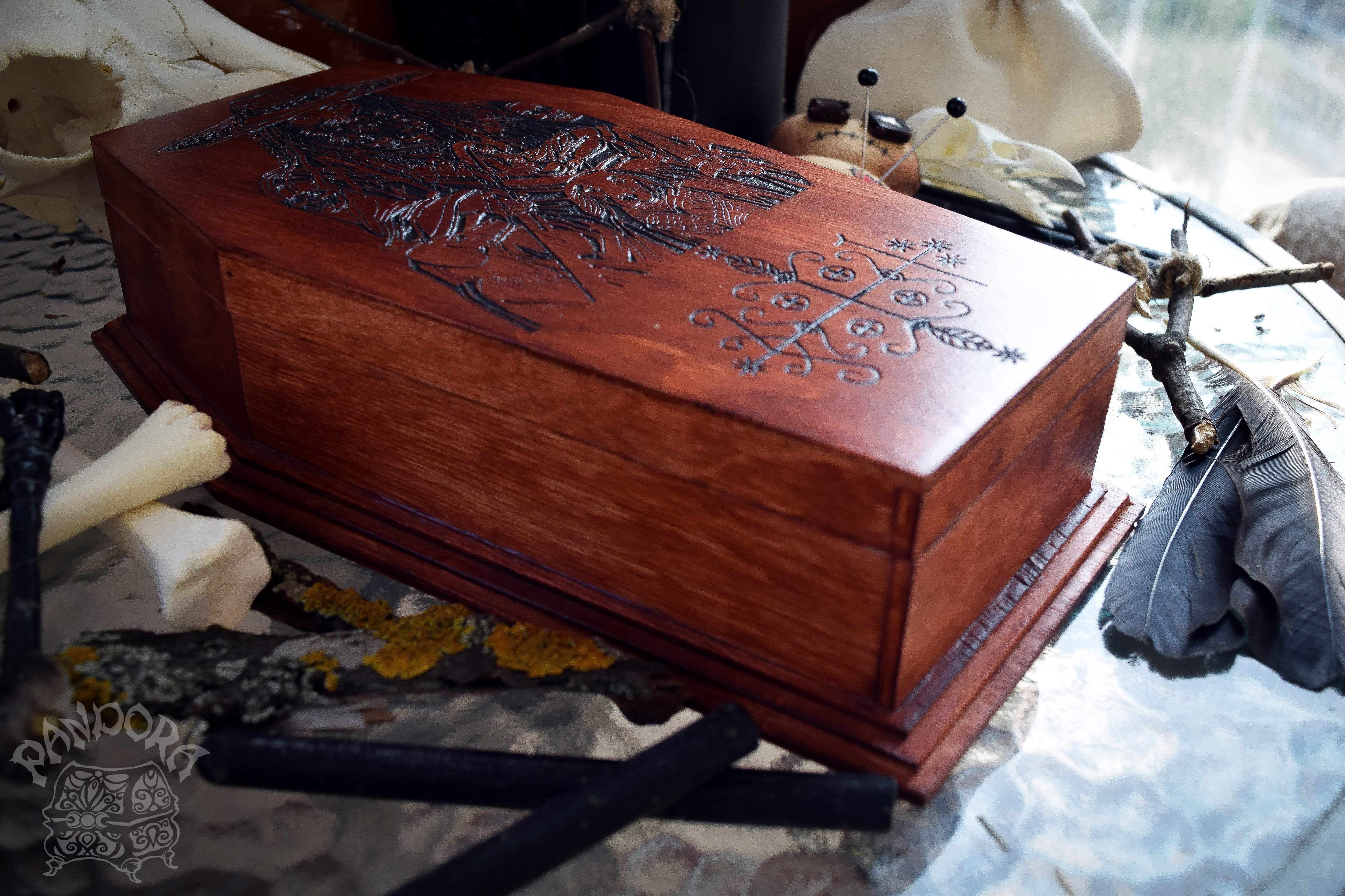 Box Casket - "Papa Legba"