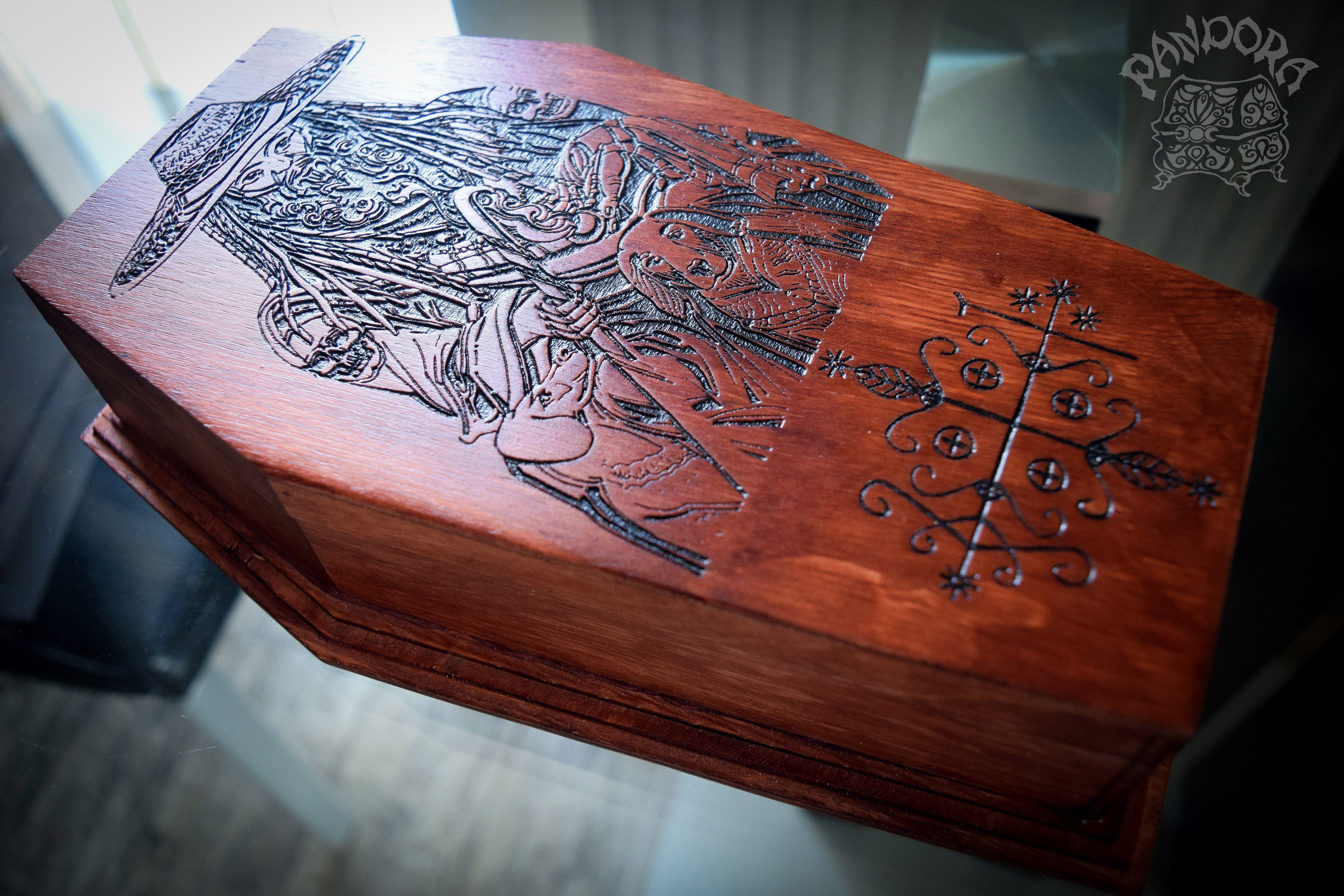 Box Casket - "Papa Legba"