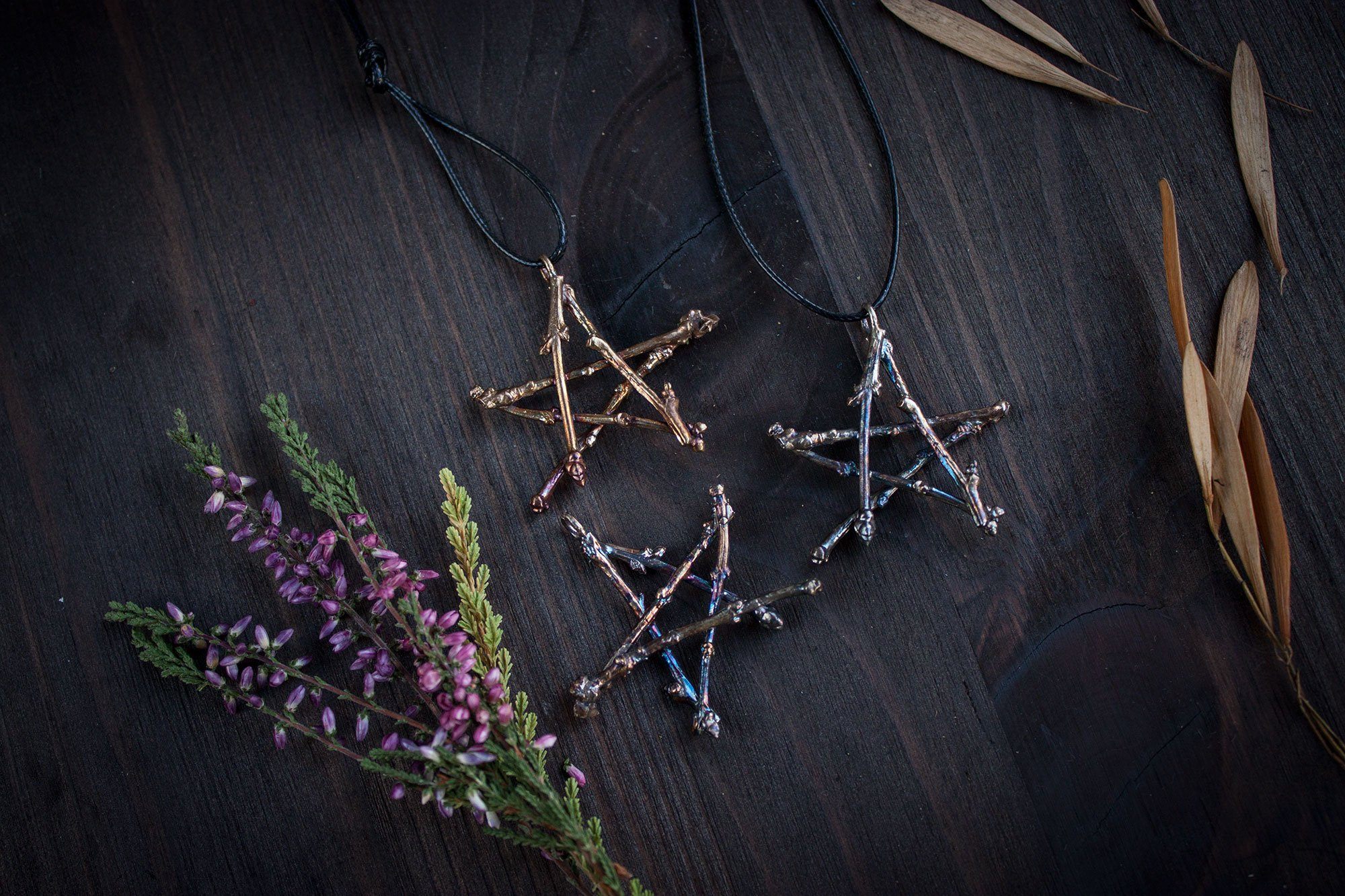 Bronze Pendant "Pentagram"