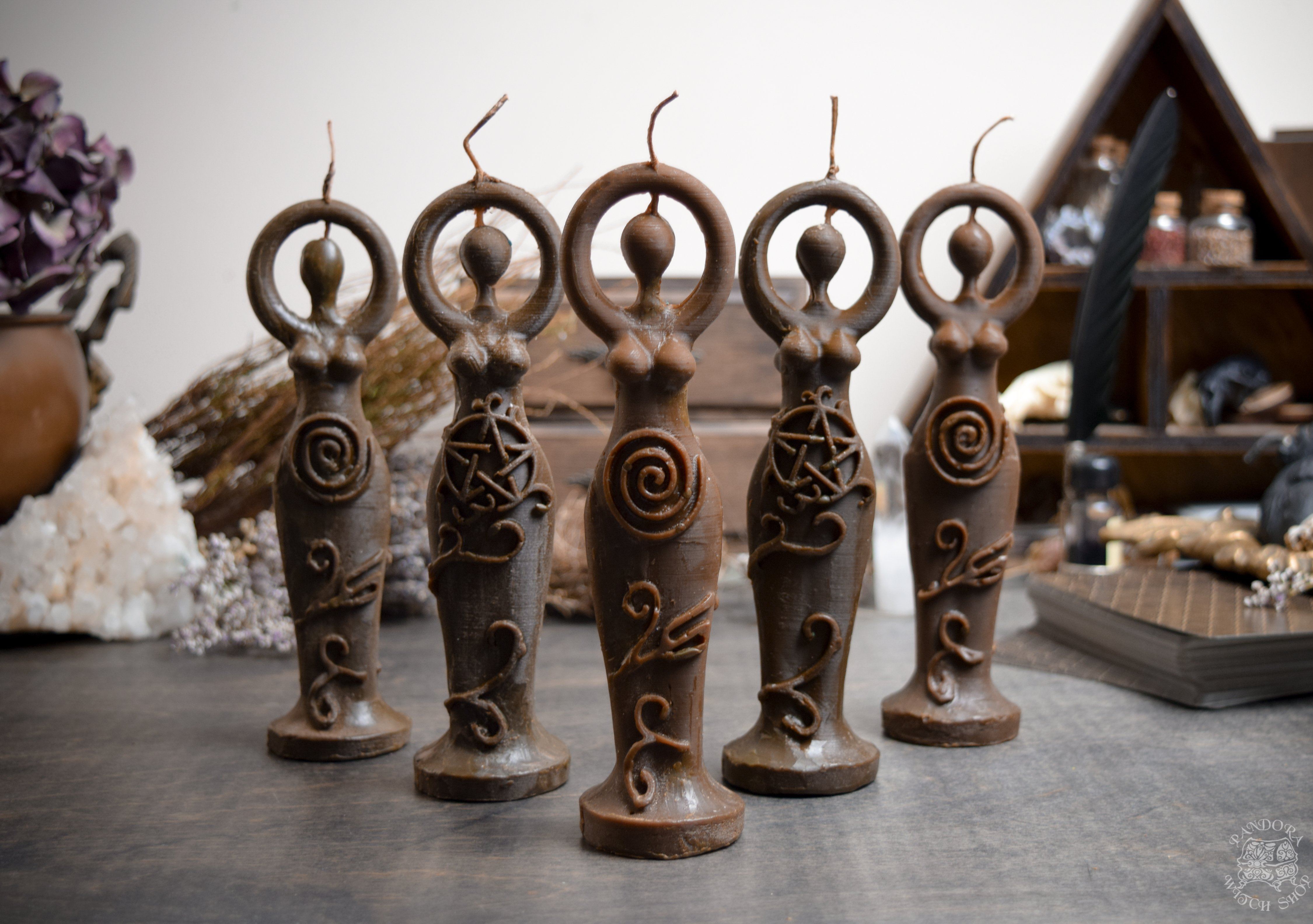 Candle - Goddess Of Earth - Beeswax Candle