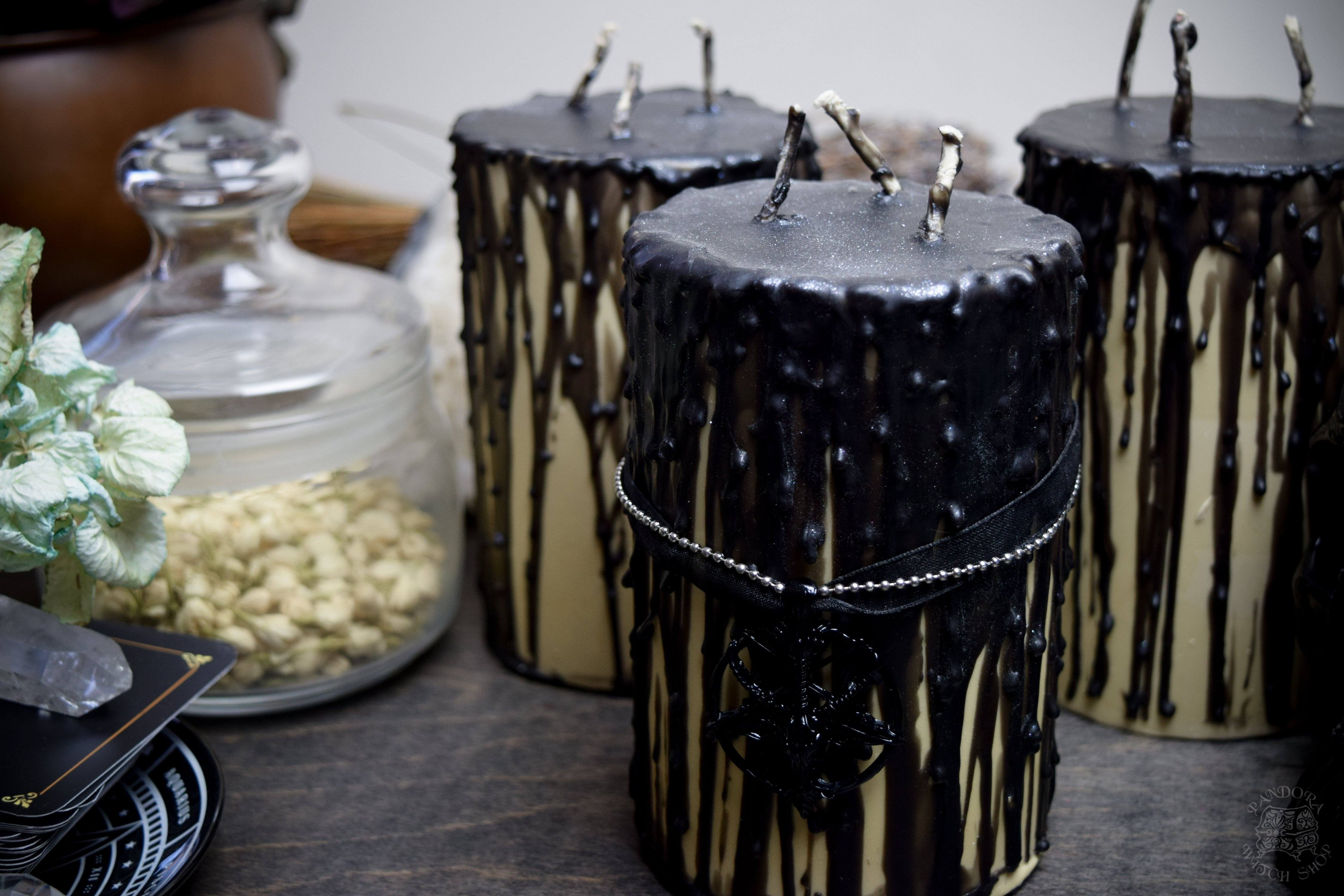 Candle - Gothika Eclipse - Beeswax Candle