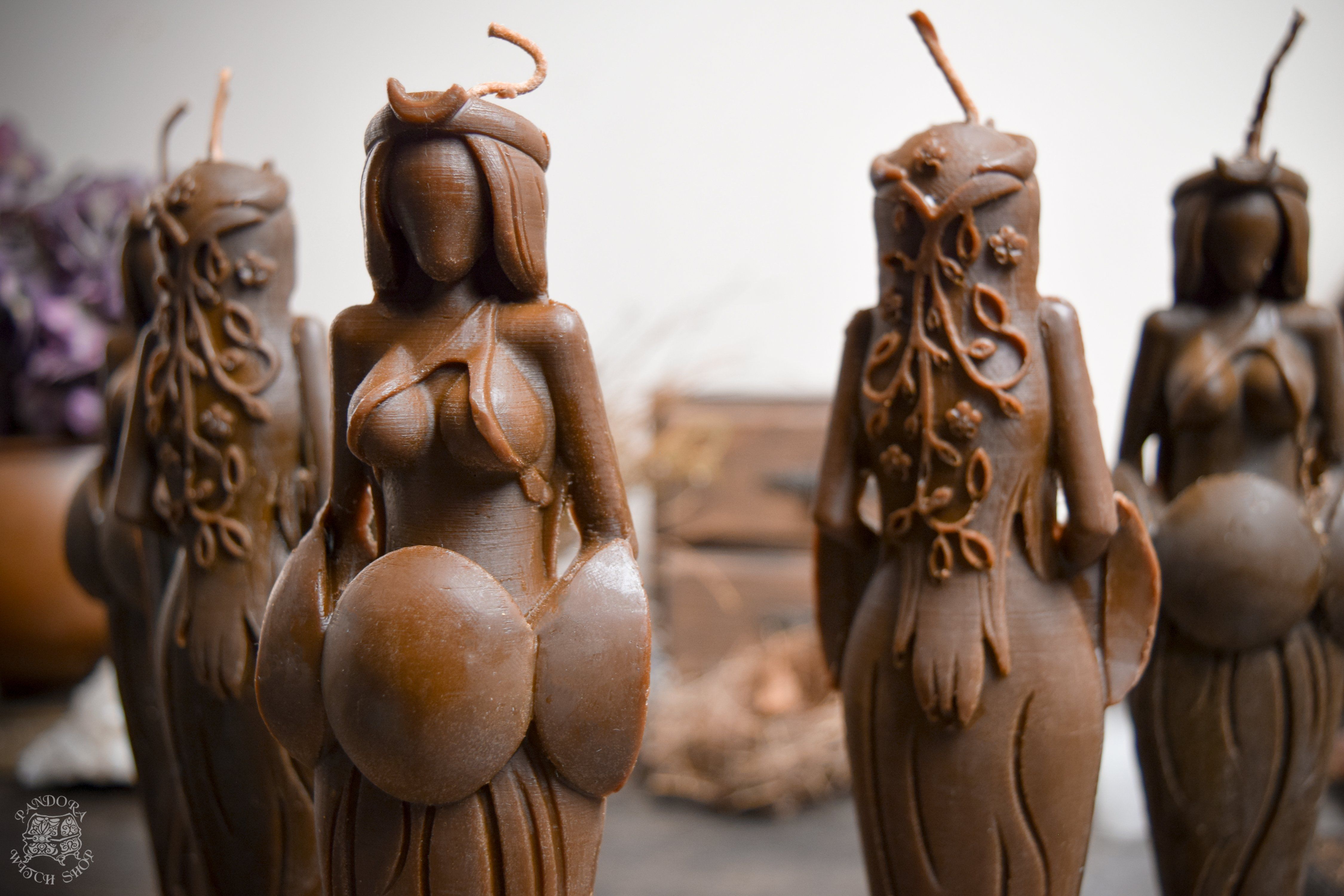 Candle - Great Goddess Of Earth - Beeswax Candle