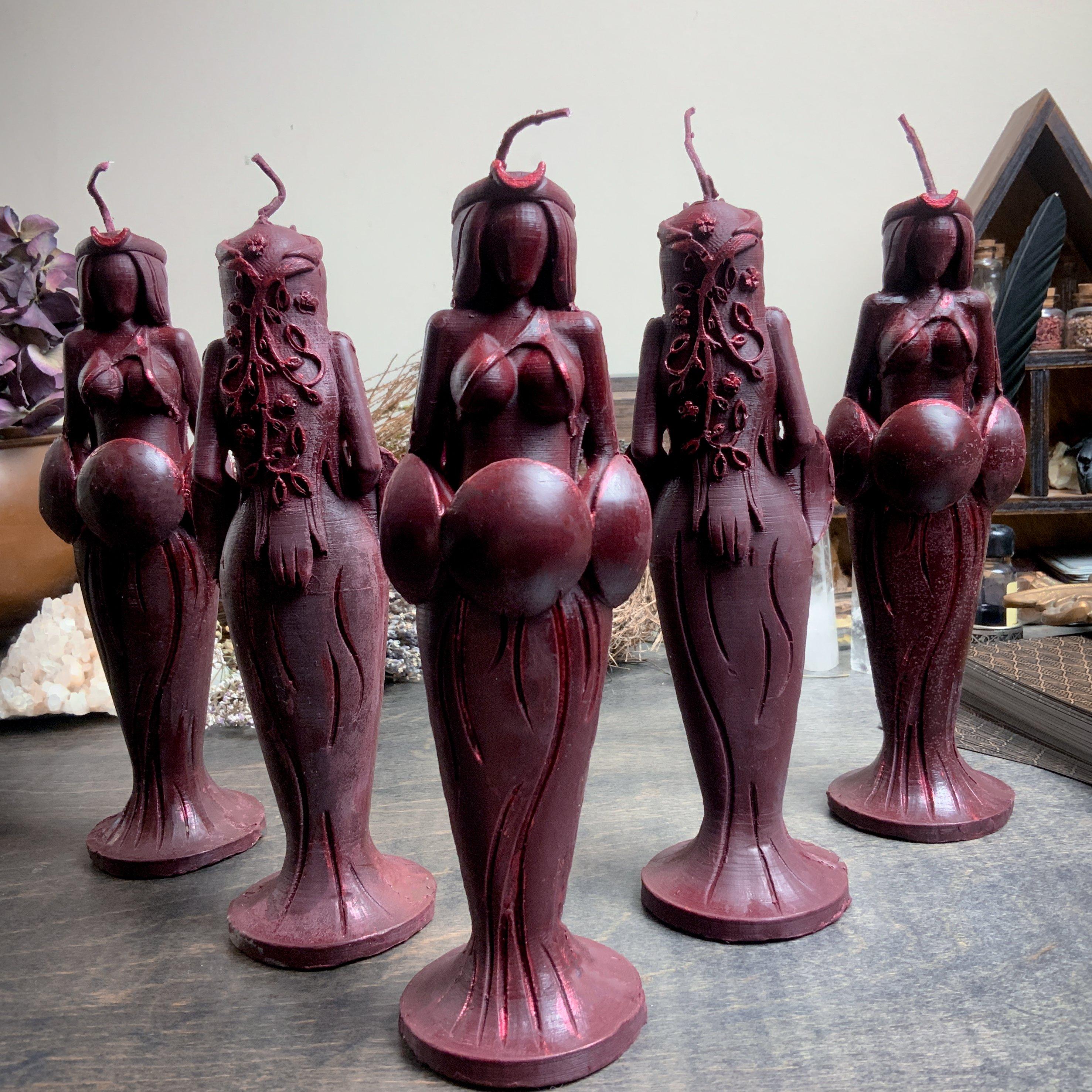 Candle - Great Twilight Goddess - Beeswax Candle