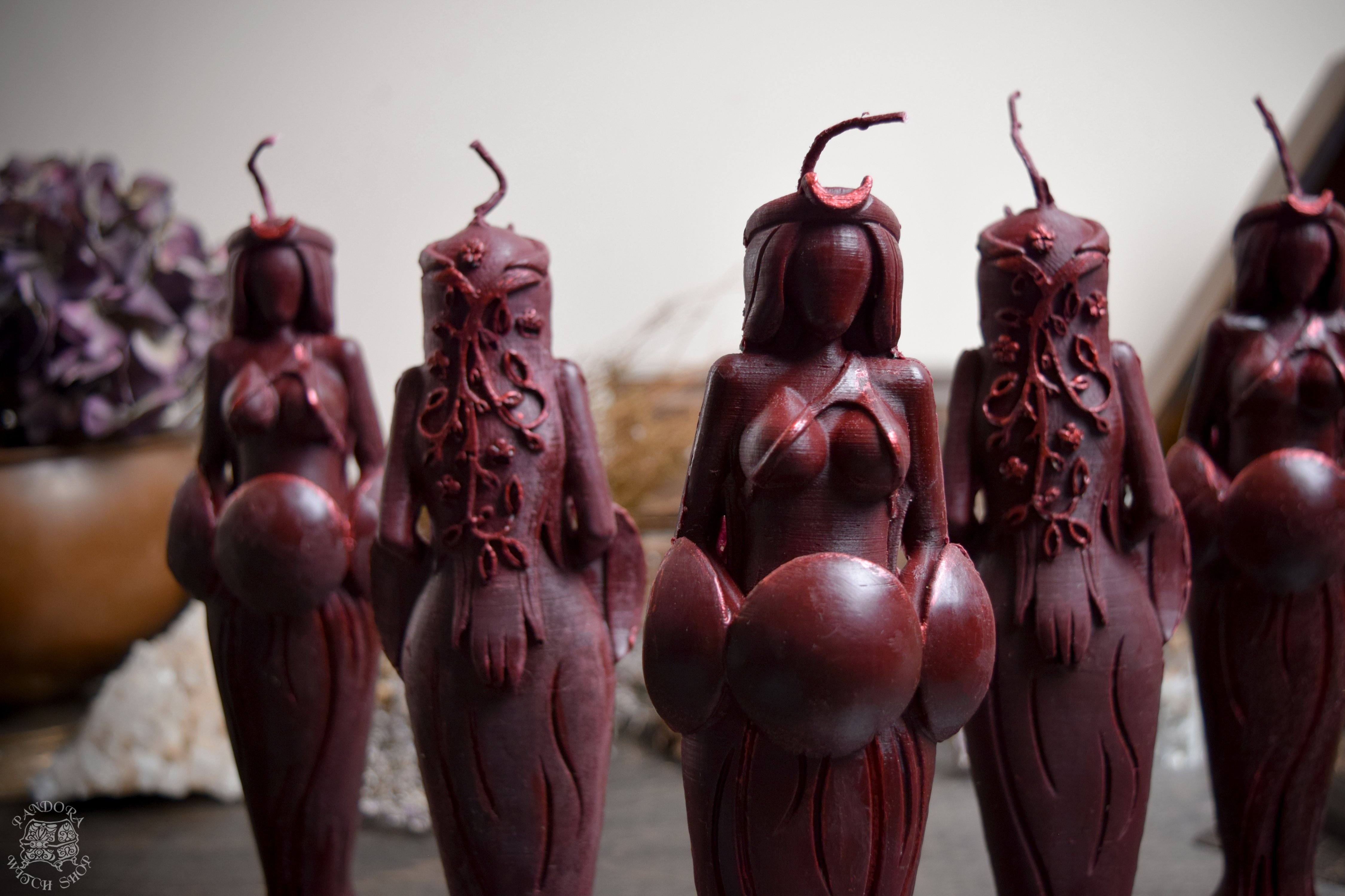 Candle - Great Twilight Goddess - Beeswax Candle