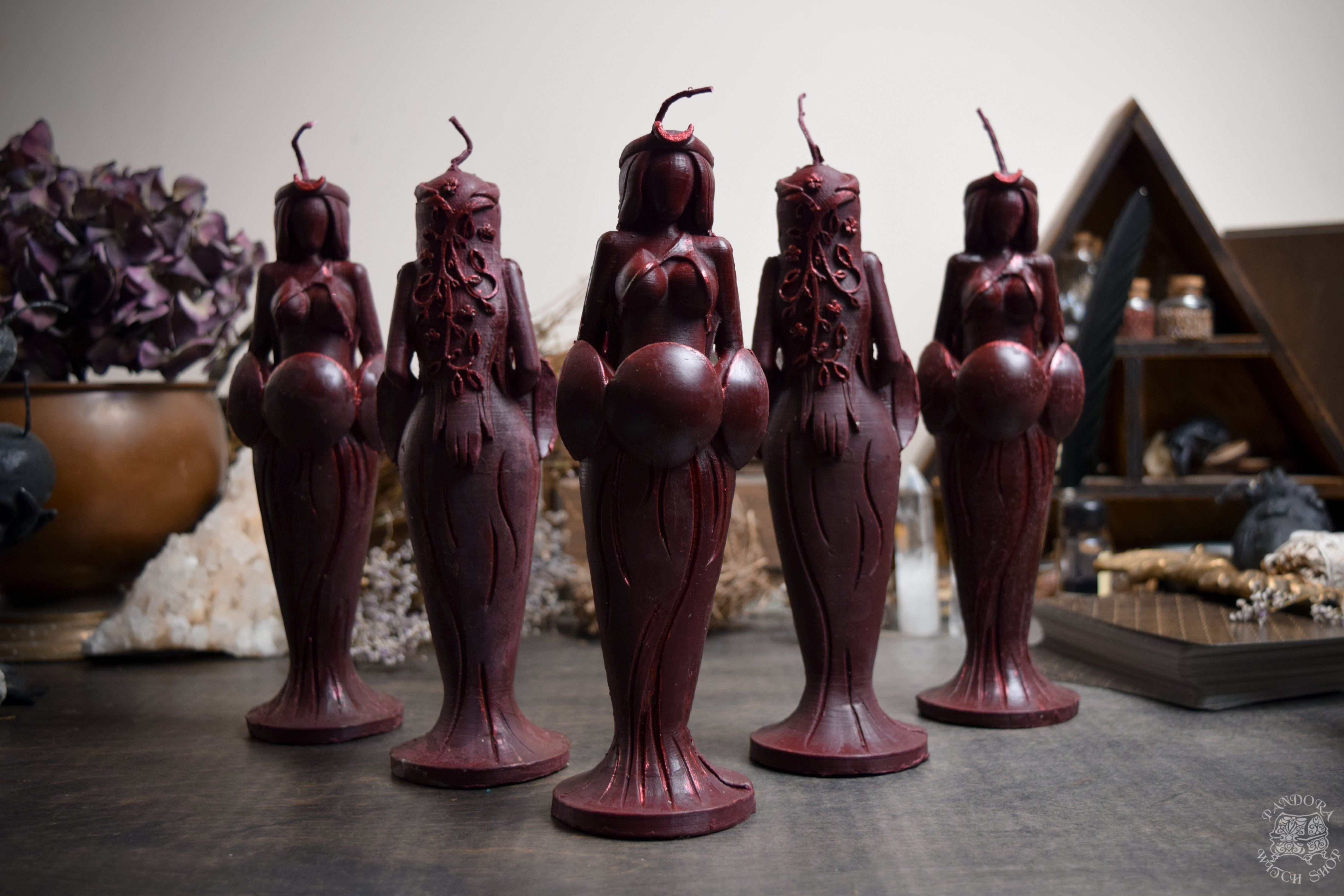 Candle - Great Twilight Goddess - Beeswax Candle