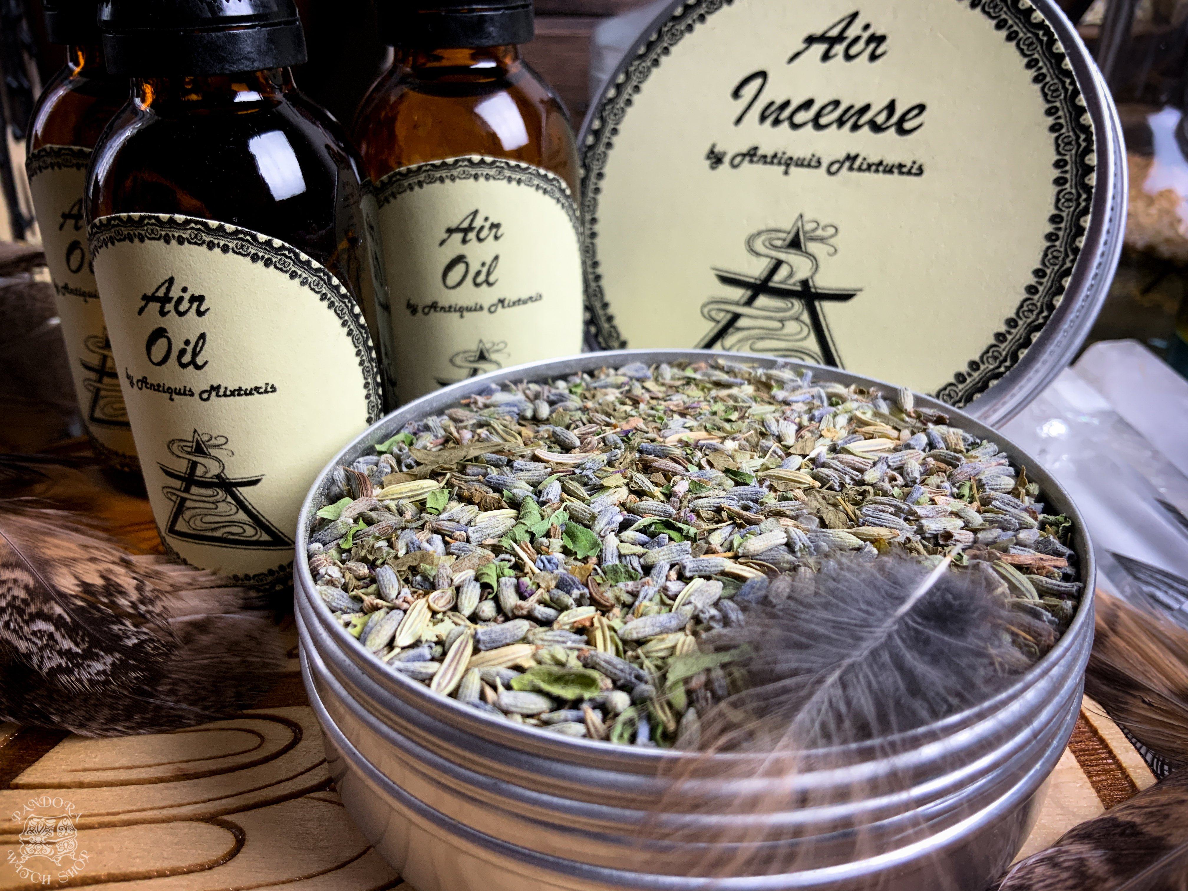 Oil - Air Set - Oil And Incense - Elemental Magic