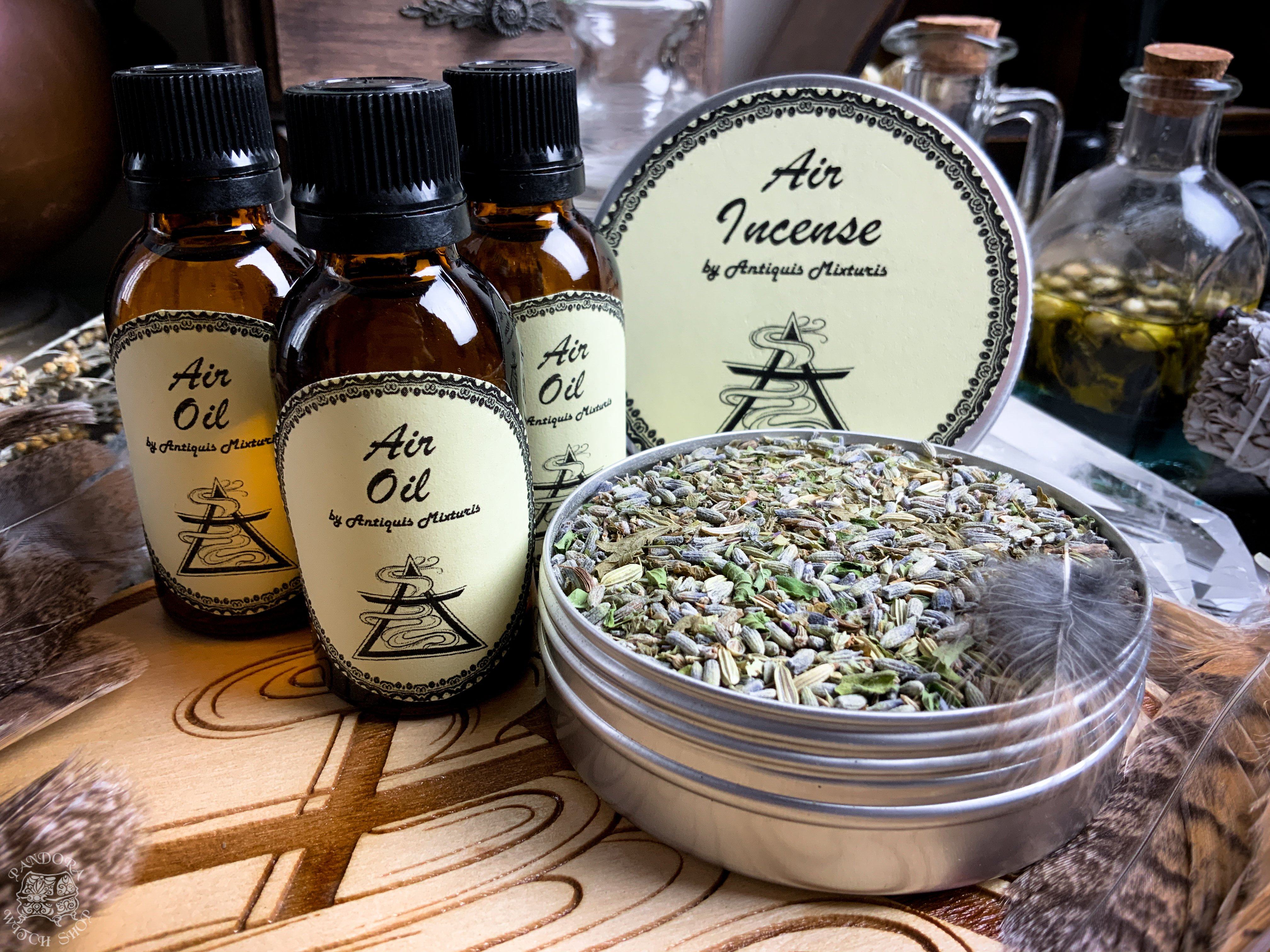 Oil - Air Set - Oil And Incense - Elemental Magic