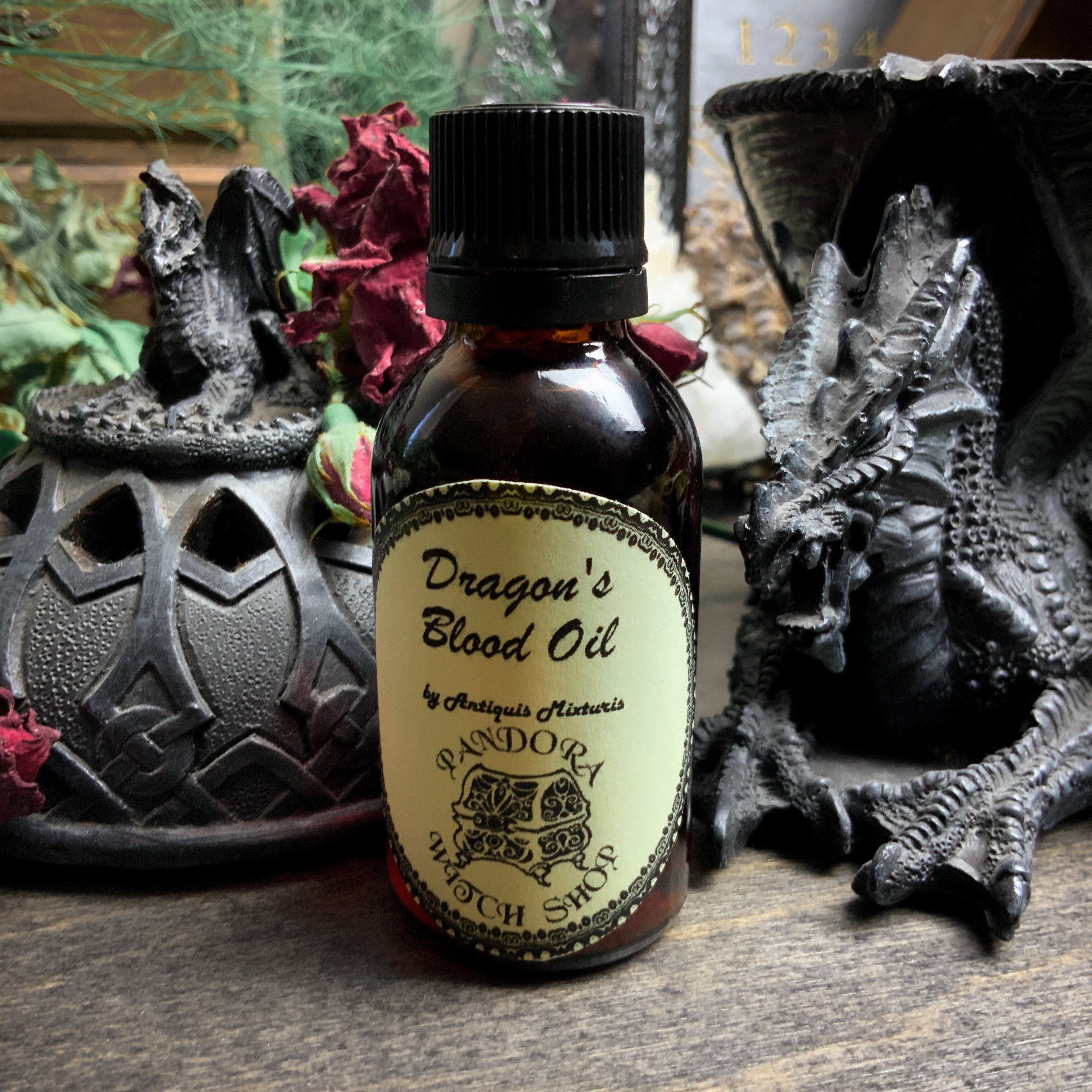  Dragons Blood Spell Ritual Oil, Pagan Oils sacred Essential  blend, Anointing Oil, Fragrance Oil, Wicca Witchery Perfume : Handmade  Products