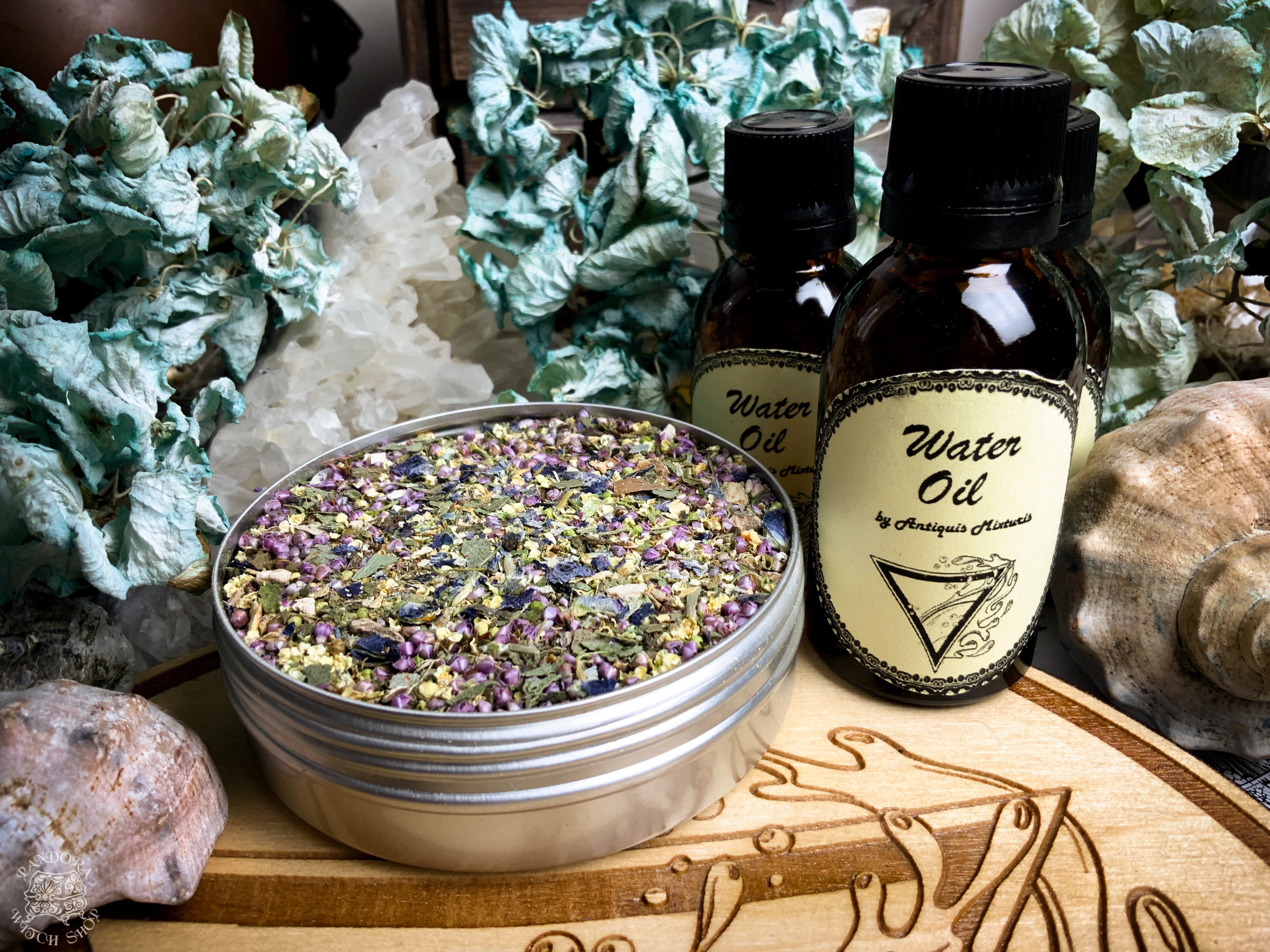 Oil - Water Set - Oil And Incense - Elemental Magic