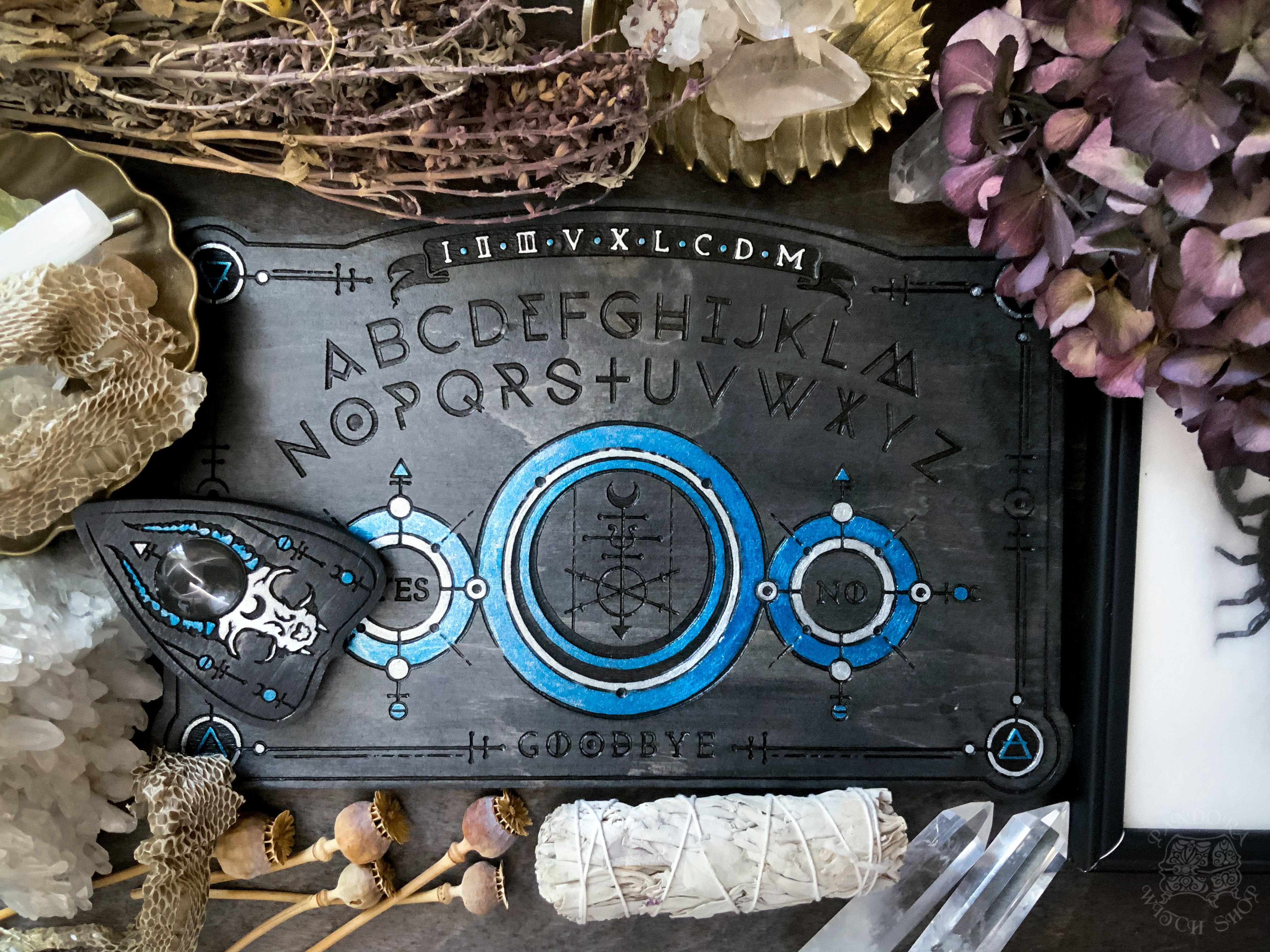 Ouija Board - Ancient Alchemy Gray and Lazur