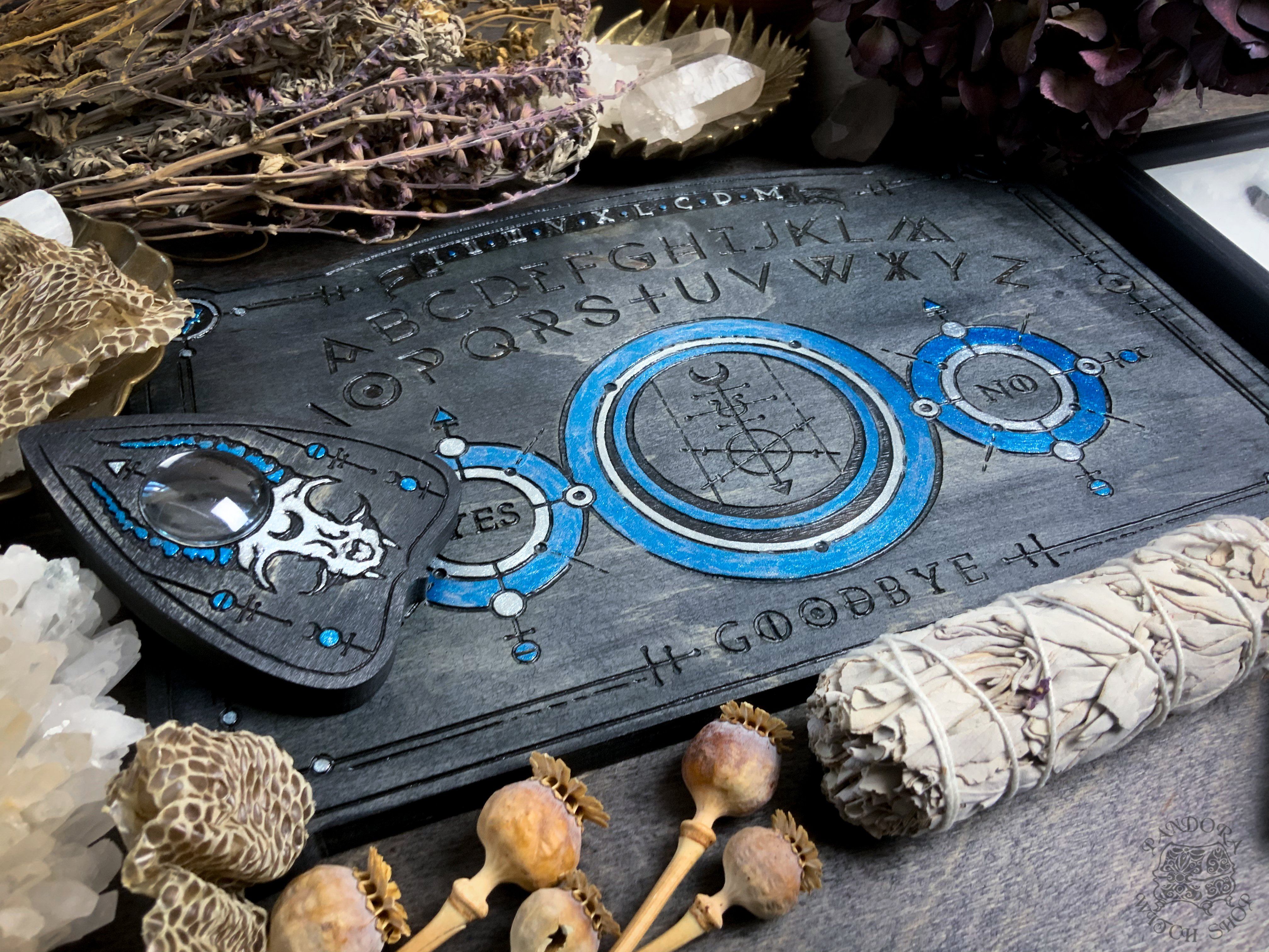 Ouija Board - Ancient Alchemy Gray and Lazur