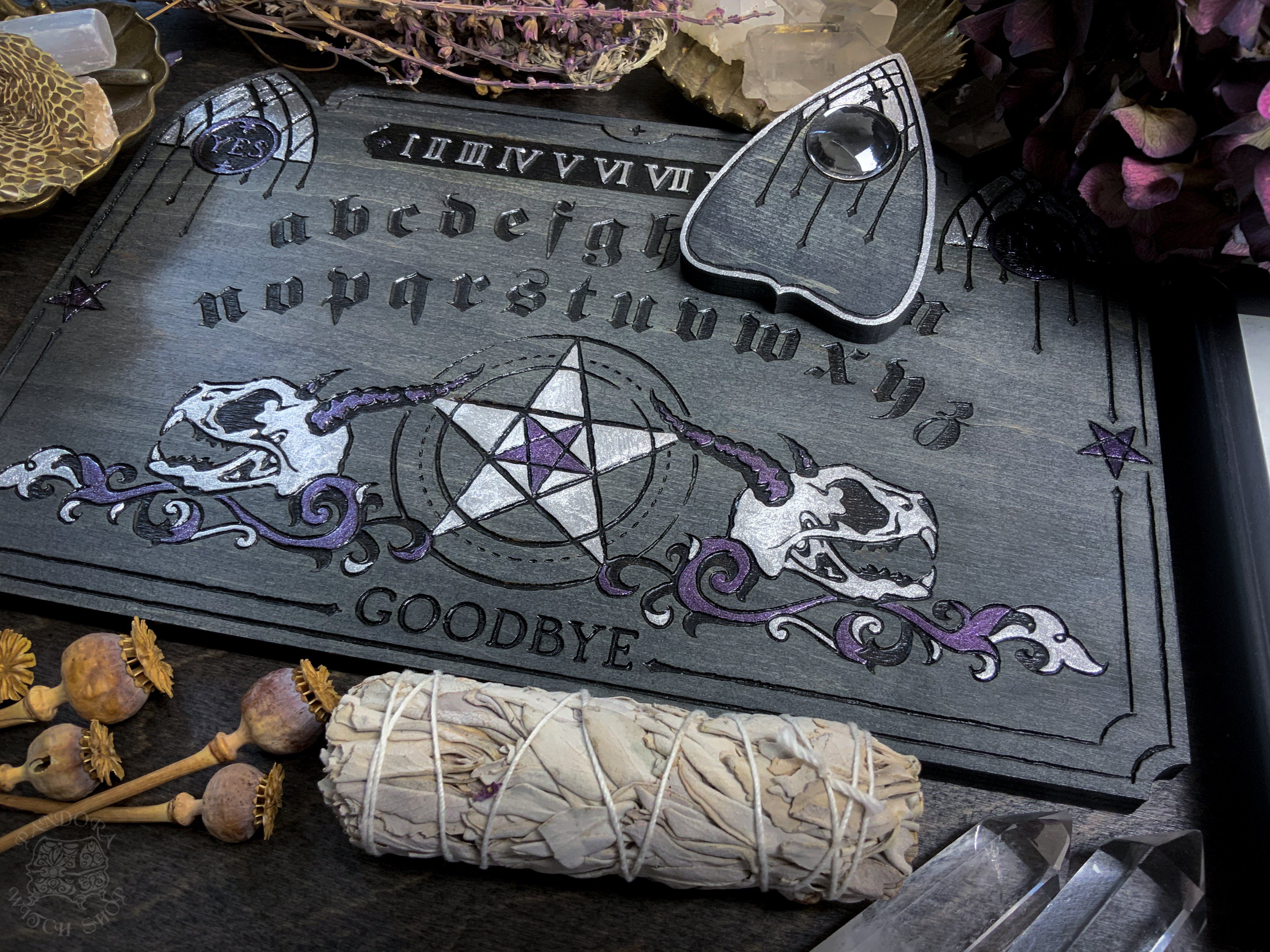 Ouija Board - Darker Ages Gray and Orchid