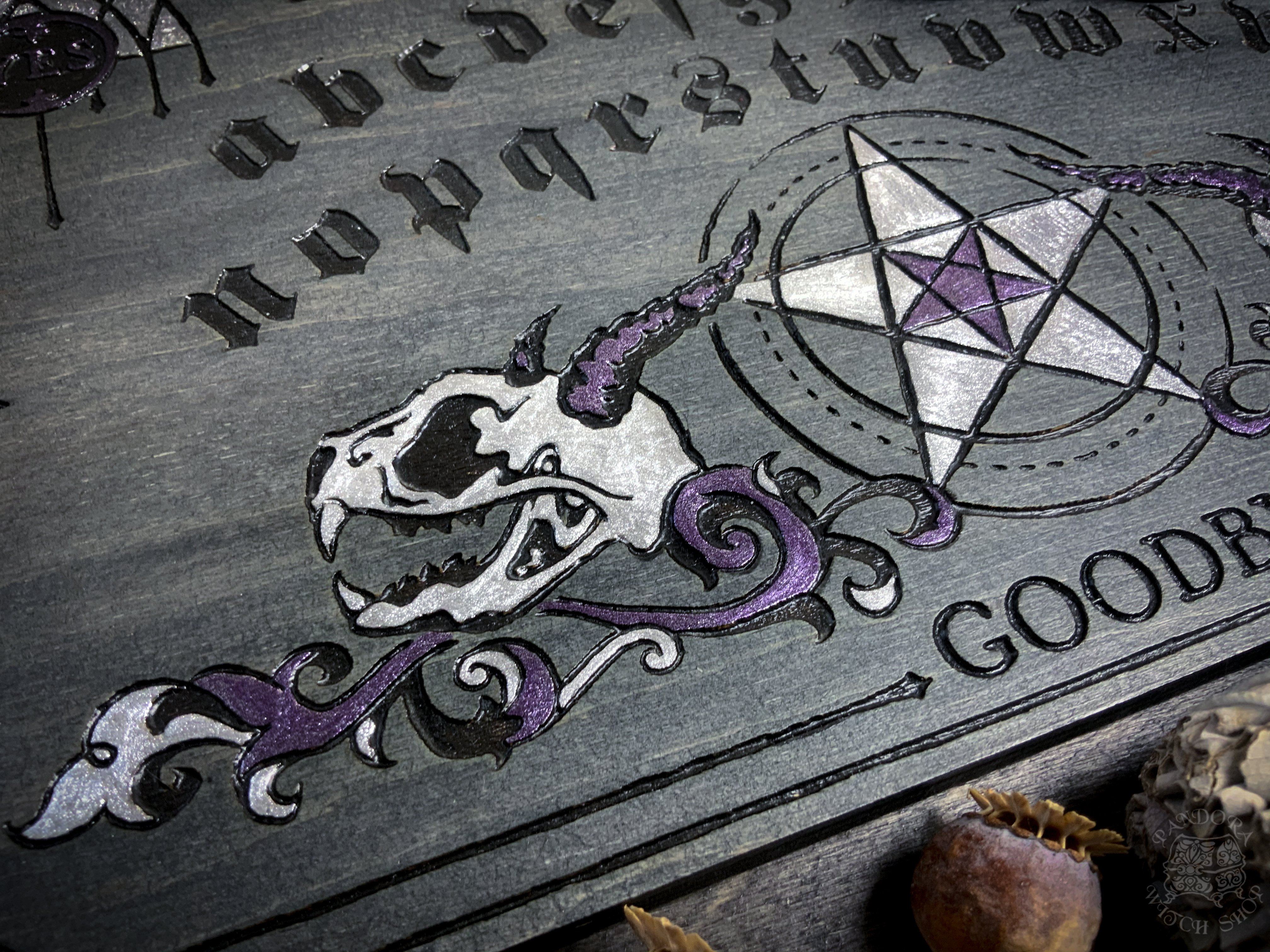 Ouija Board - Darker Ages Gray and Orchid