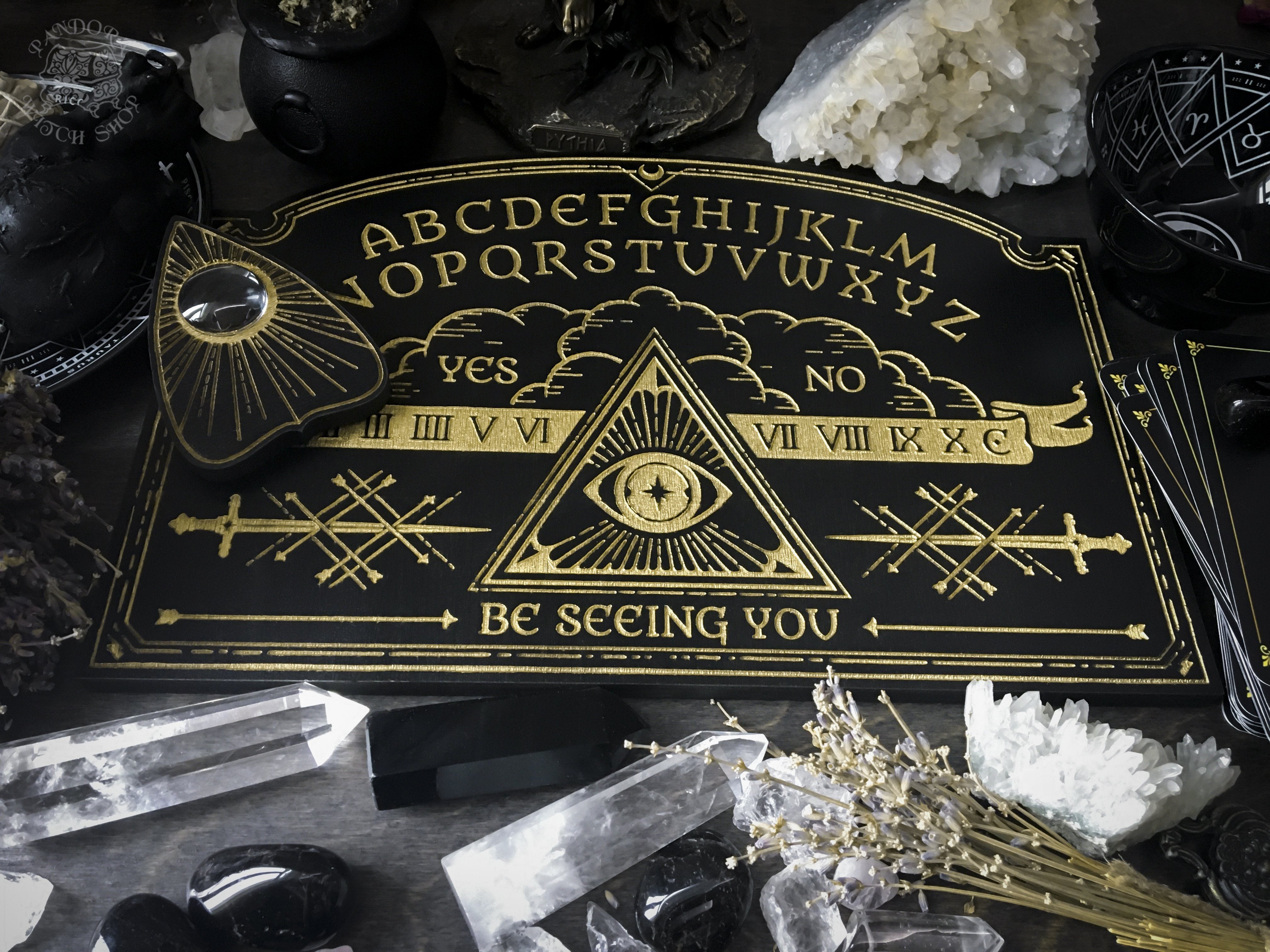 Ouija Board - Illuminate Gold