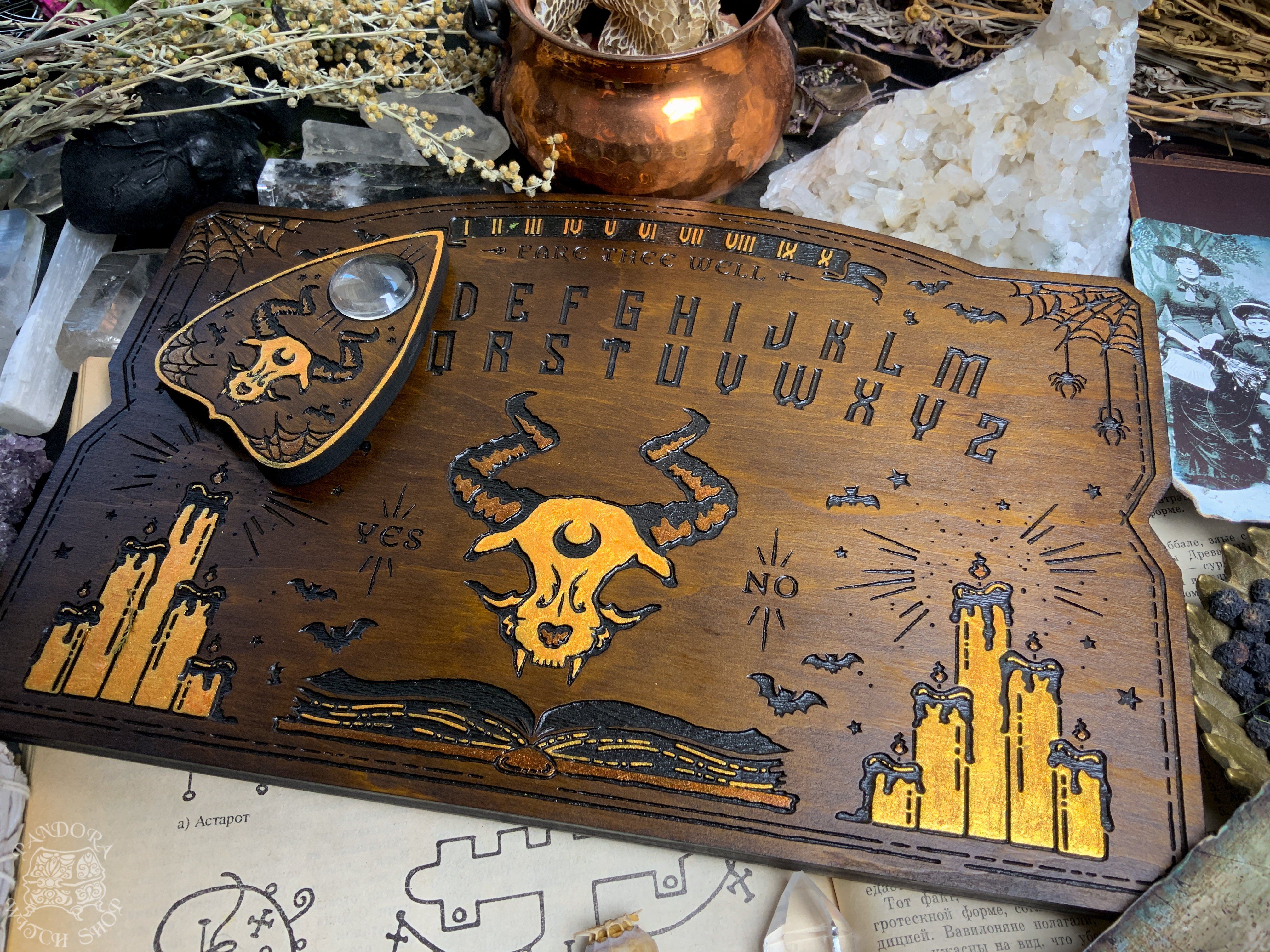 Ouija Board - Midnight Summoner Dark wood