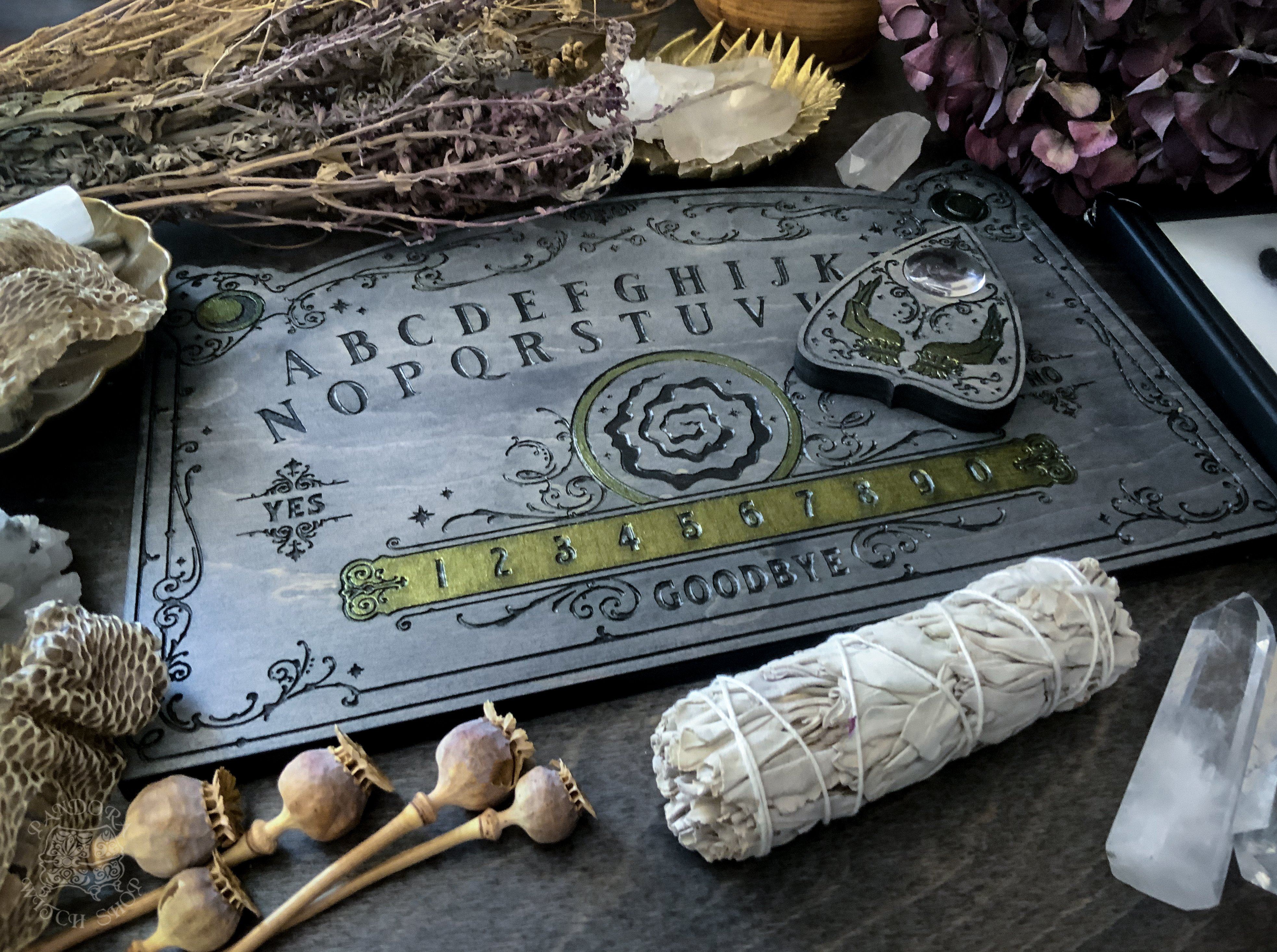 Ouija Board - Oracles Orb Gray and Malachite