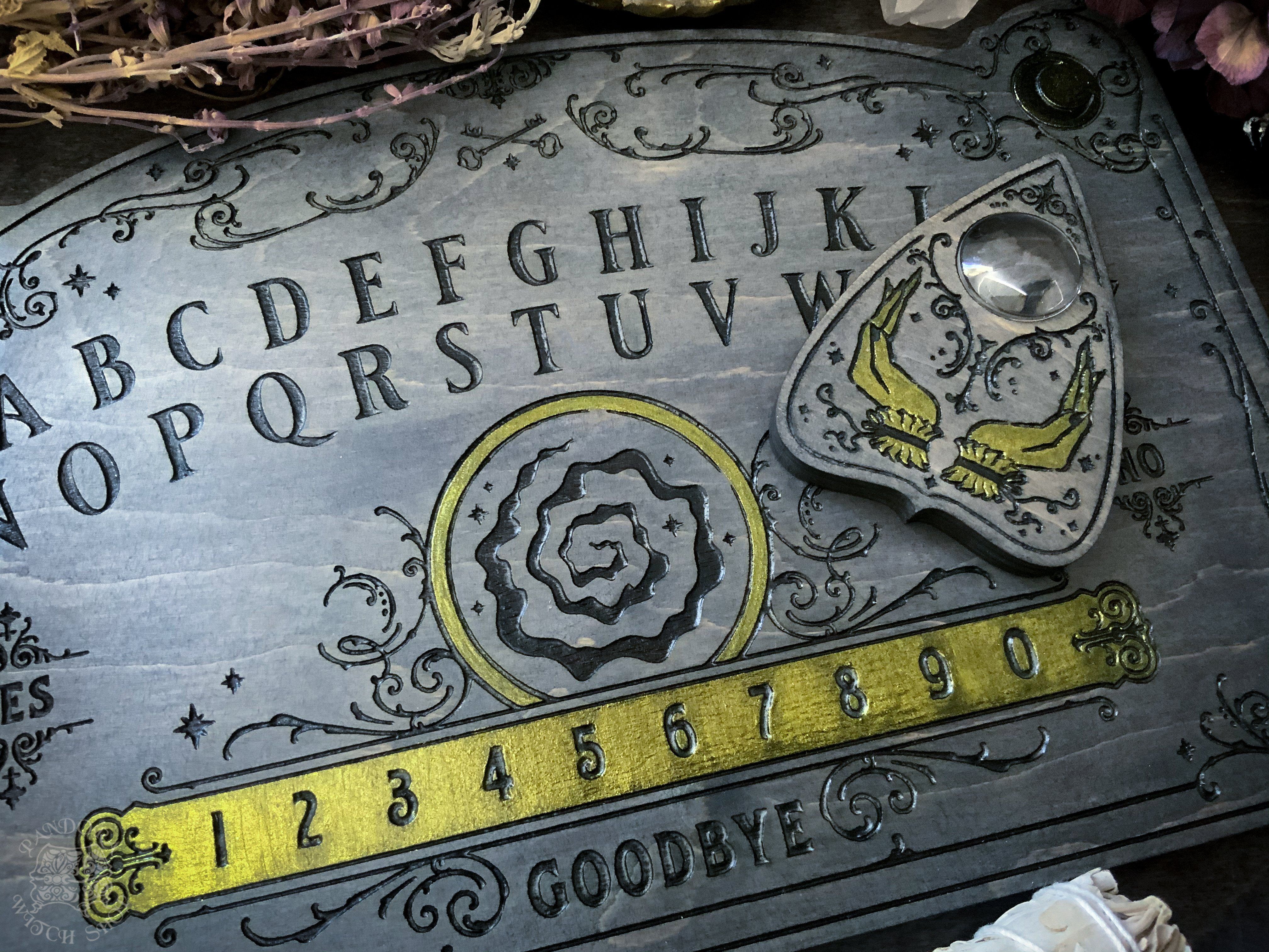 Ouija Board - Oracles Orb Gray and Malachite