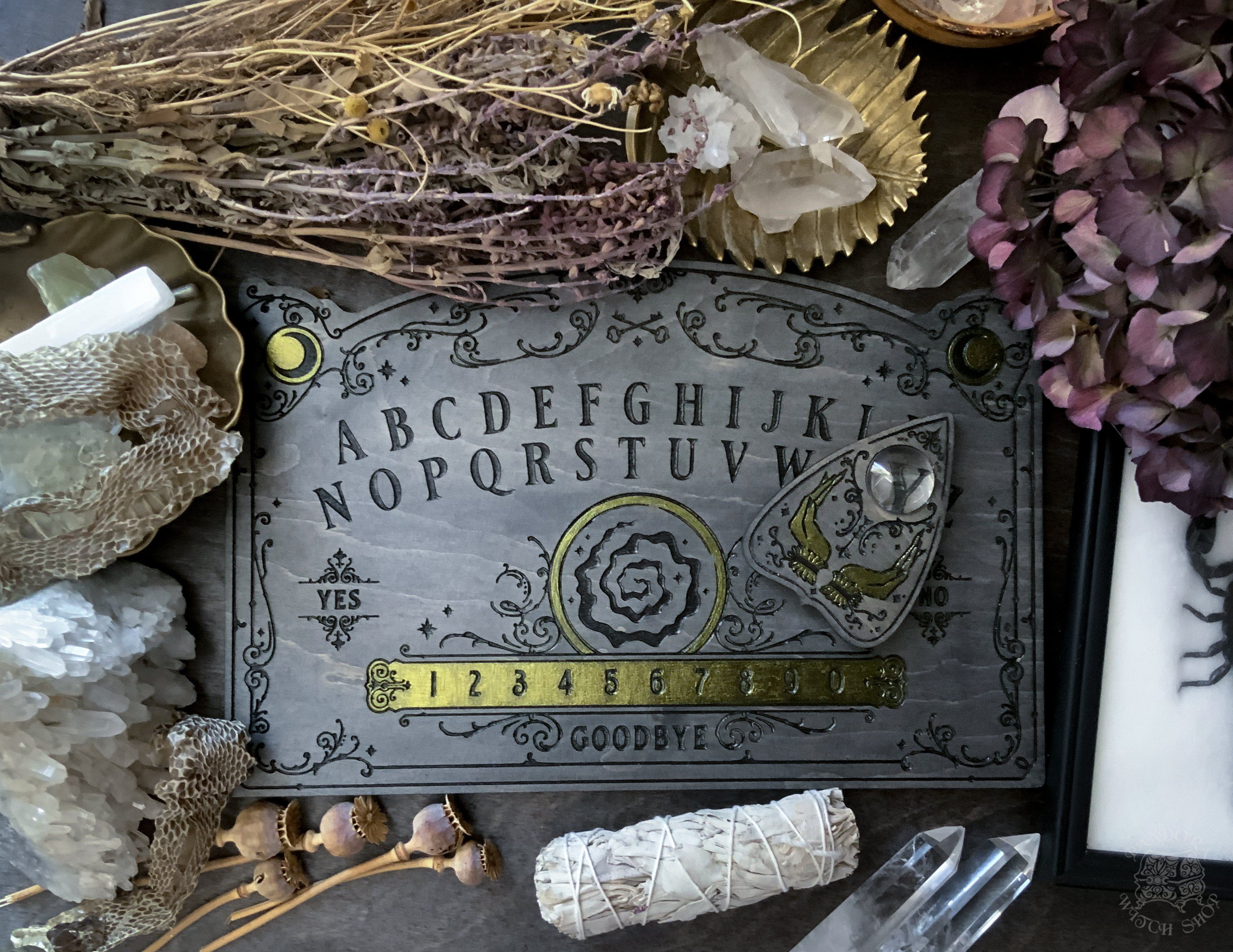 Ouija Board - Oracles Orb Gray and Malachite