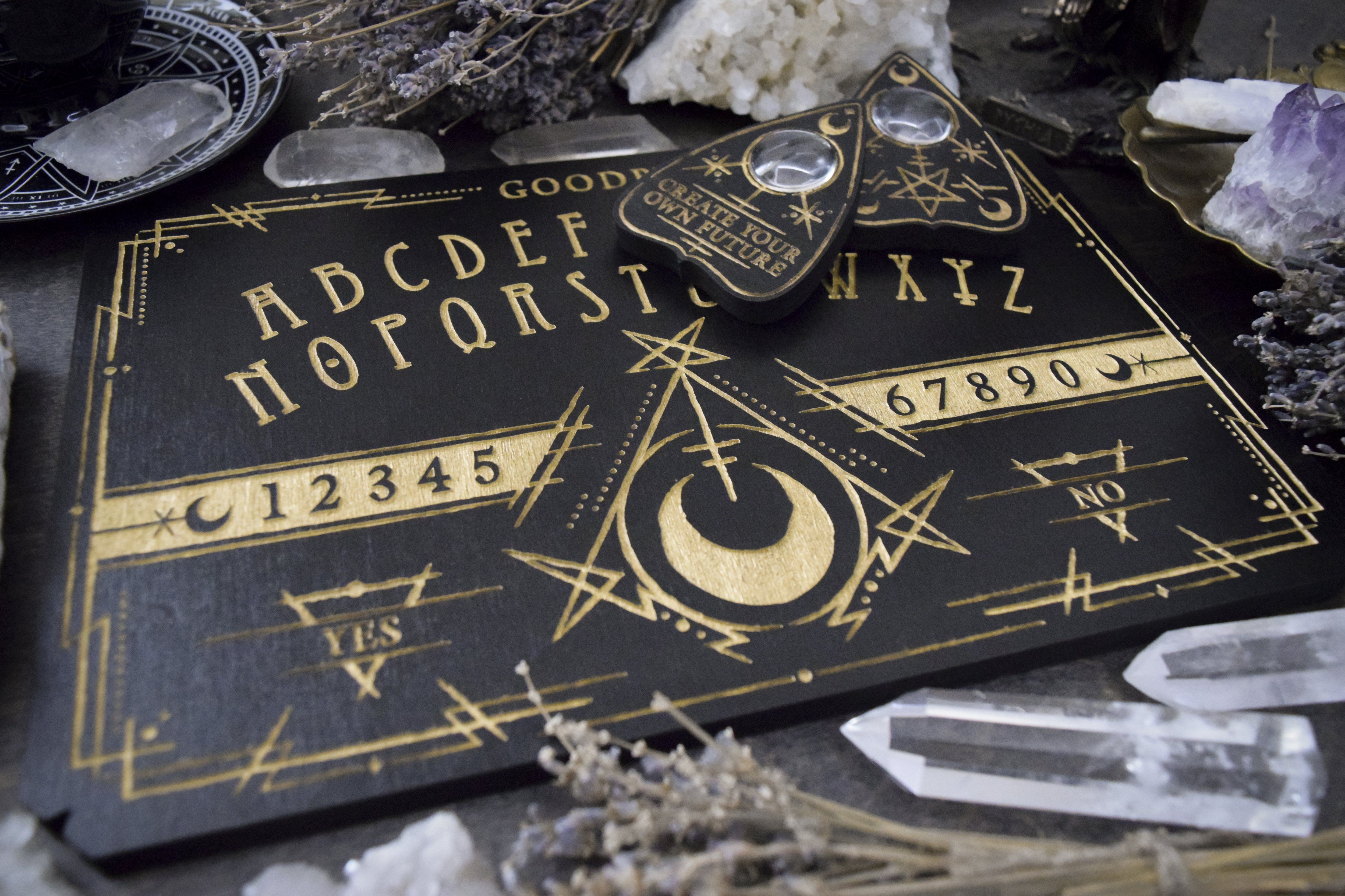 Ouija Board - Witchcraft Cult Gold